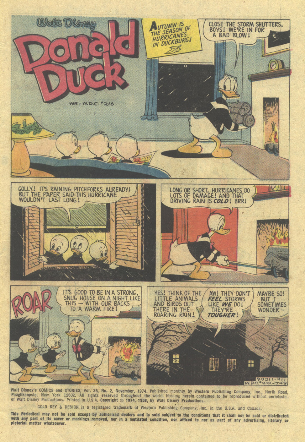 Read online Walt Disney's Comics and Stories comic -  Issue #410 - 2