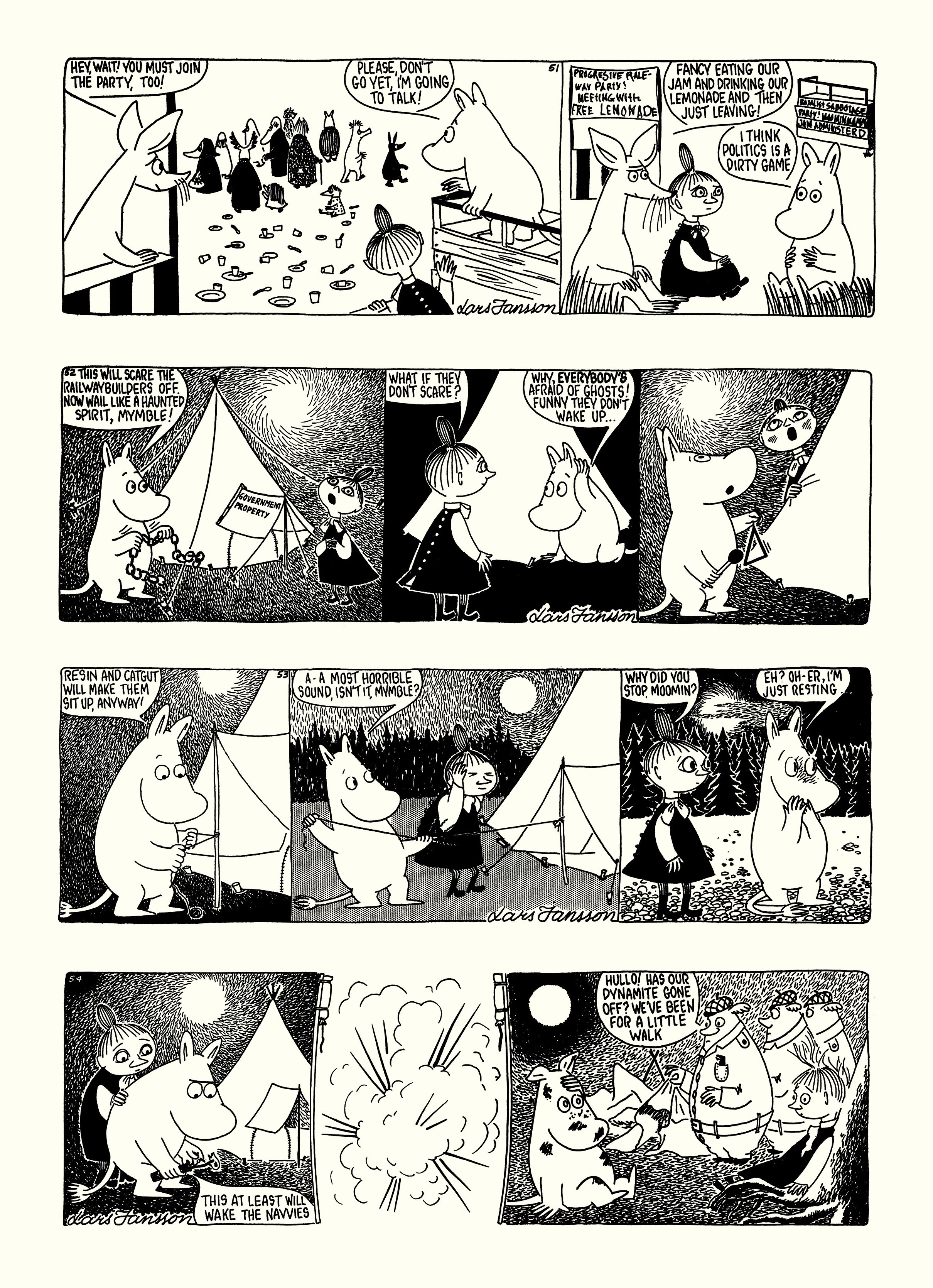 Read online Moomin: The Complete Lars Jansson Comic Strip comic -  Issue # TPB 6 - 39