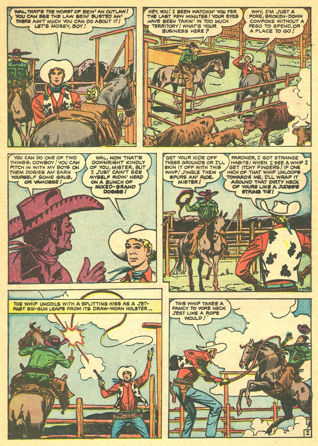 Read online Two Gun Western (1950) comic -  Issue #12 - 4