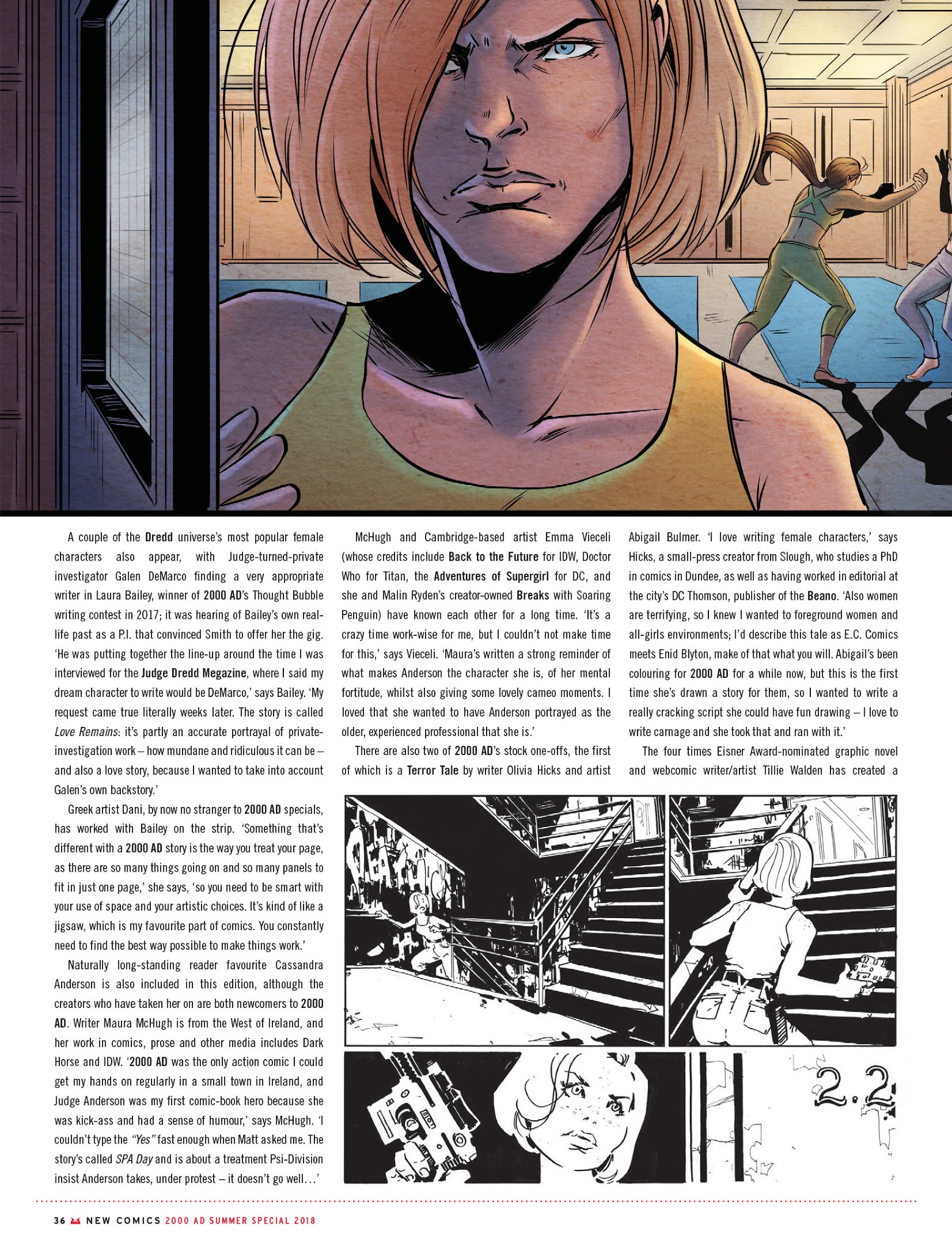 Read online Judge Dredd Megazine (Vol. 5) comic -  Issue #397 - 36