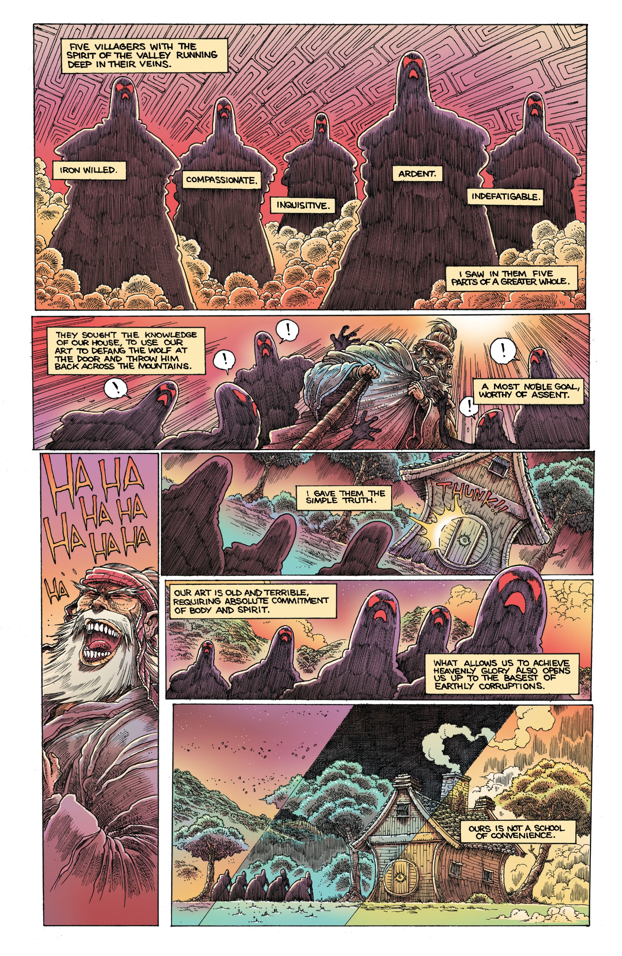 Read online Orphan and the Five Beasts comic -  Issue #1 - 8