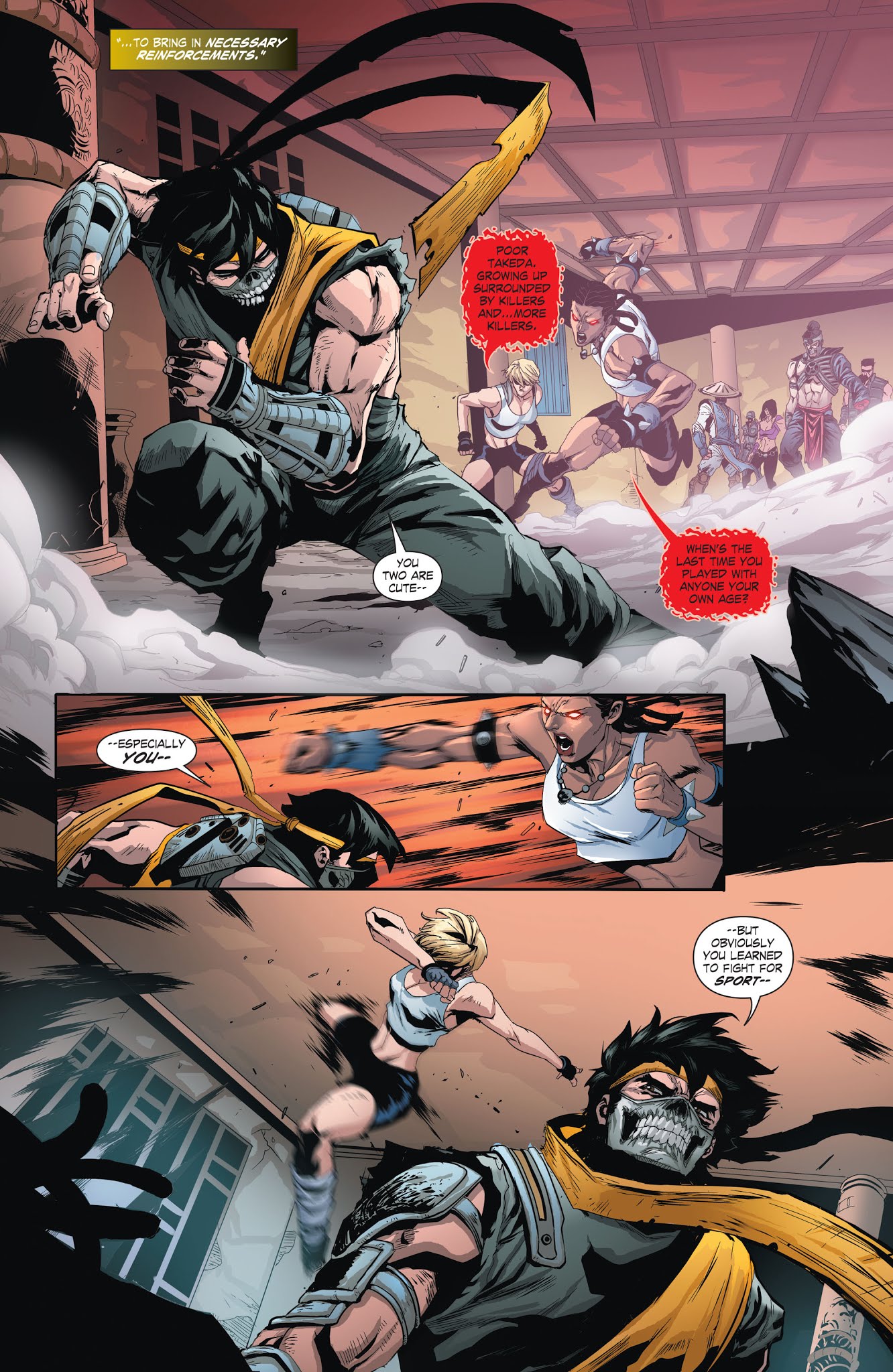 Read online Mortal Kombat X [I] comic -  Issue # _TPB 3 - 71