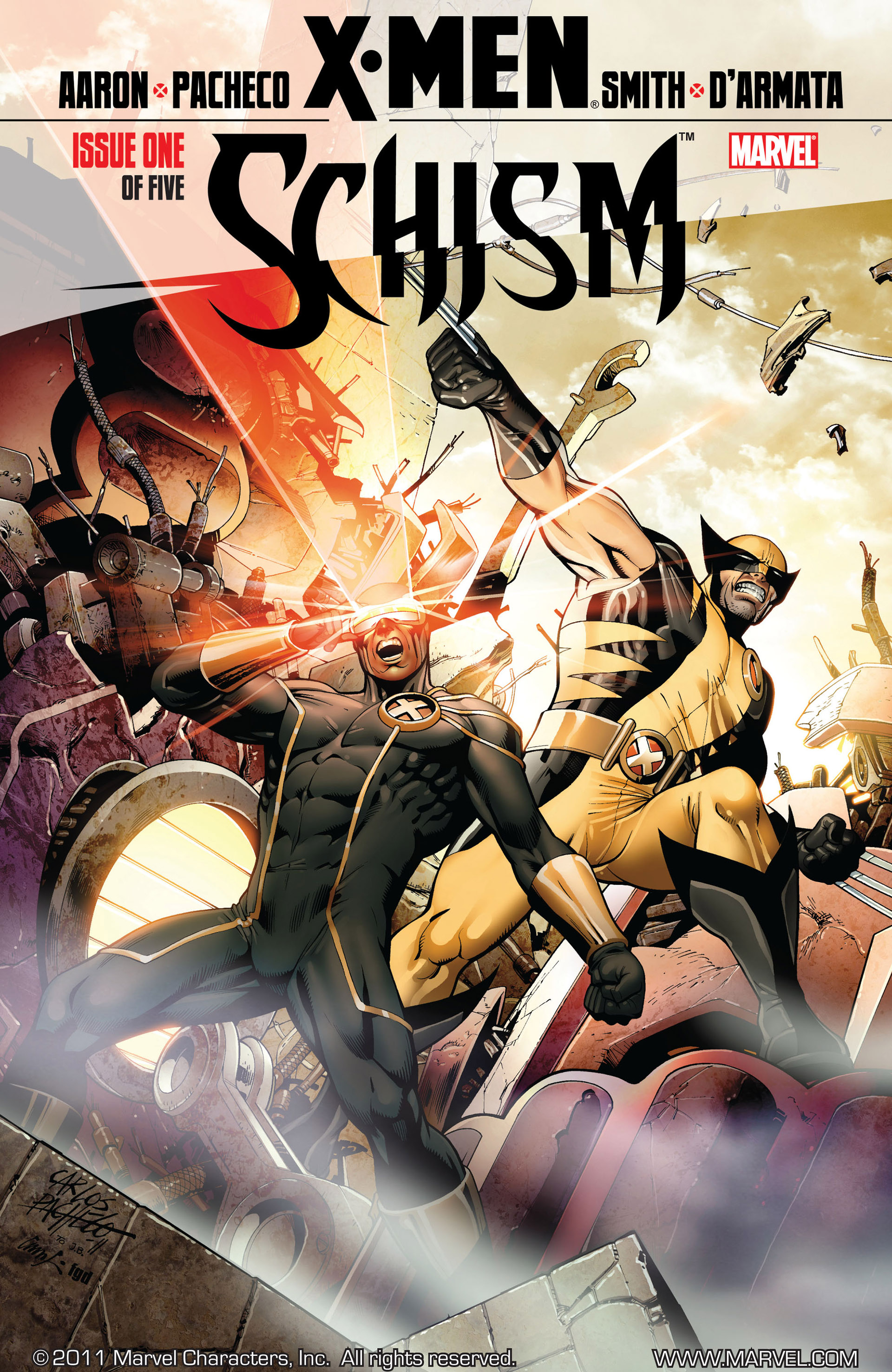 Read online X-Men: Schism comic -  Issue #1 - 1
