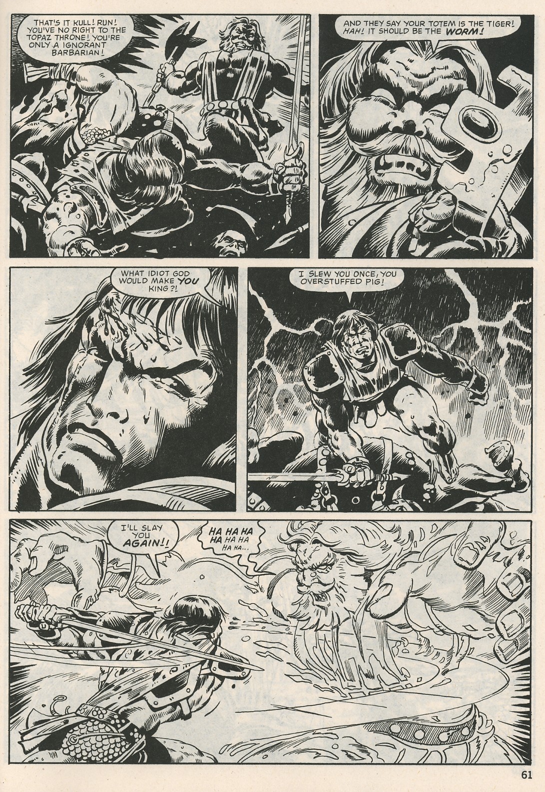 Read online The Savage Sword Of Conan comic -  Issue #126 - 61