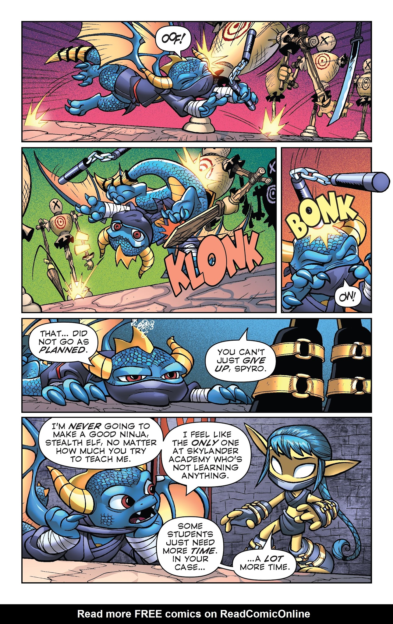 Read online Skylanders Quarterly-Spyro & Friends: Full Blast comic -  Issue # Full - 4
