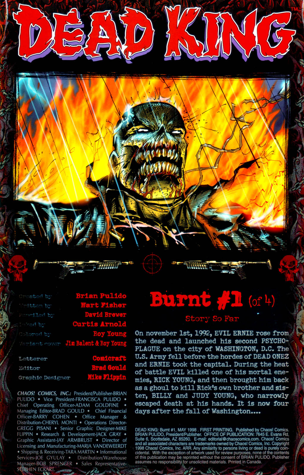 Read online Dead King comic -  Issue #1 - 3