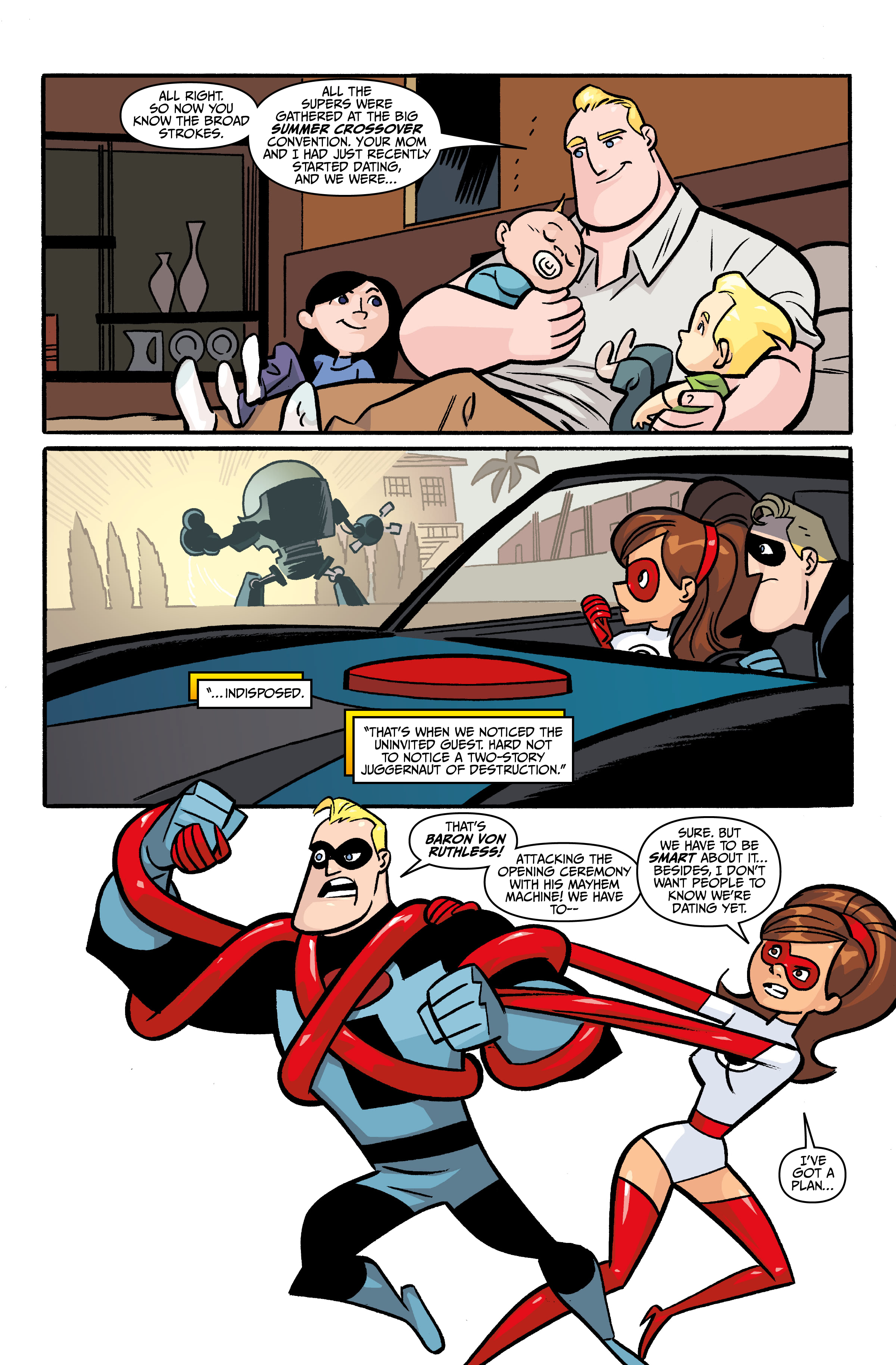 Read online Disney/PIXAR Incredibles 2 Library Edition comic -  Issue # TPB (Part 1) - 52