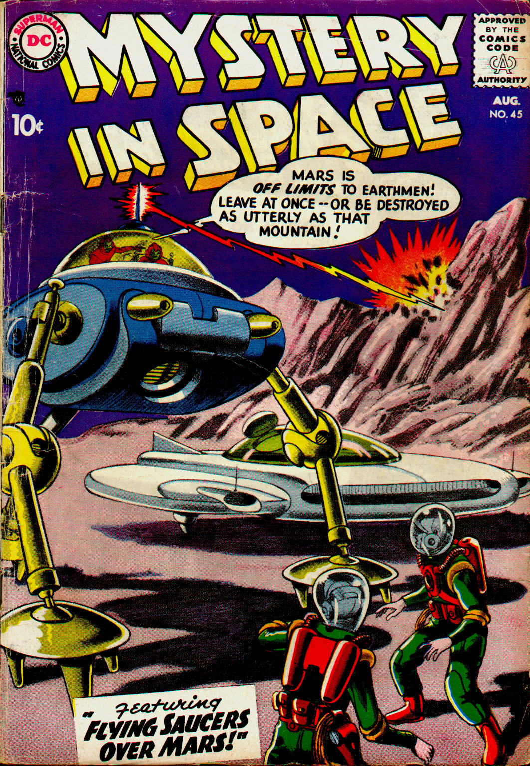 Read online Mystery in Space (1951) comic -  Issue #45 - 1