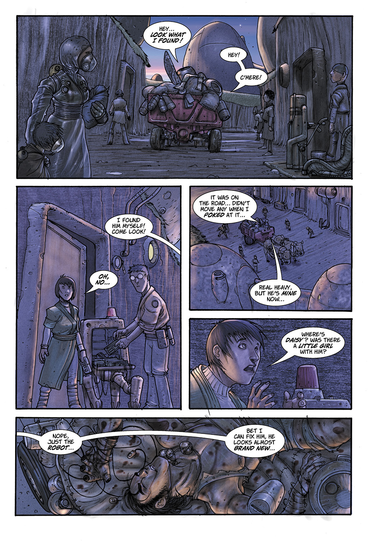 Read online Lone Wolf 2100 comic -  Issue # TPB 1 - 46