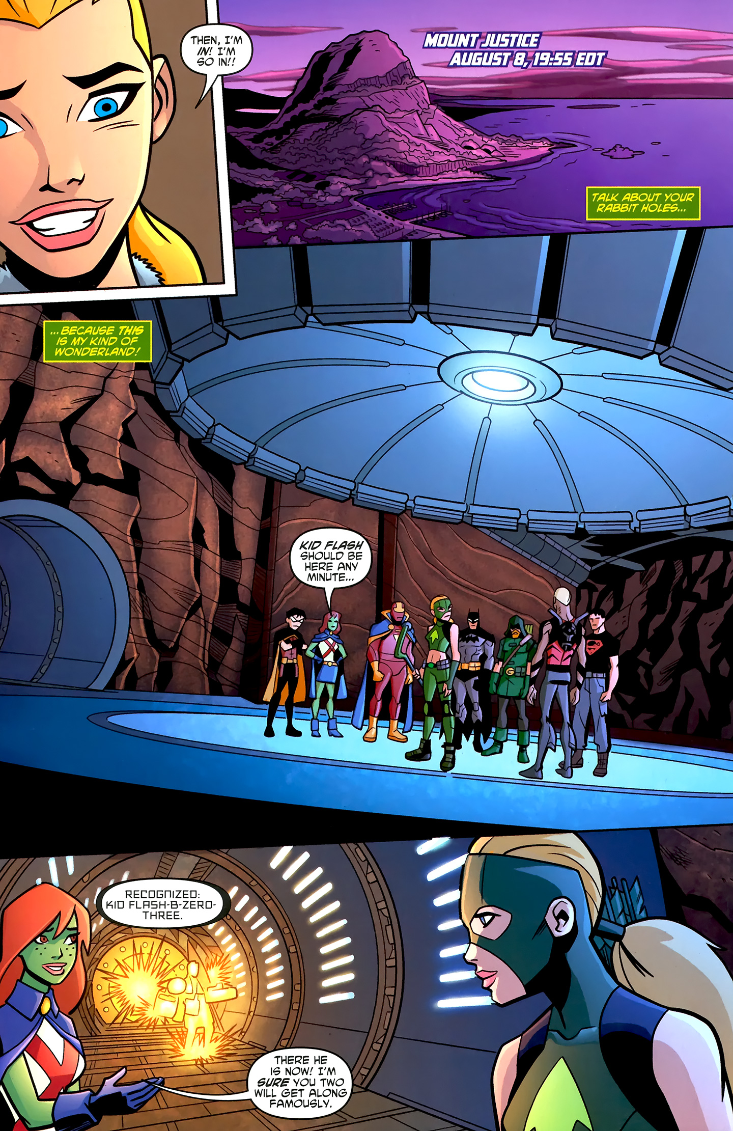 Read online Young Justice (2011) comic -  Issue #8 - 20