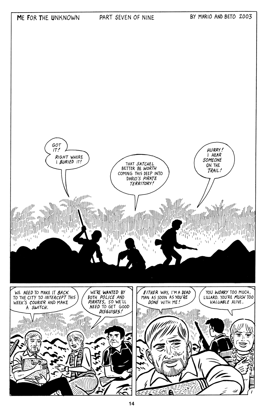 Read online Love and Rockets (2001) comic -  Issue #7 - 16