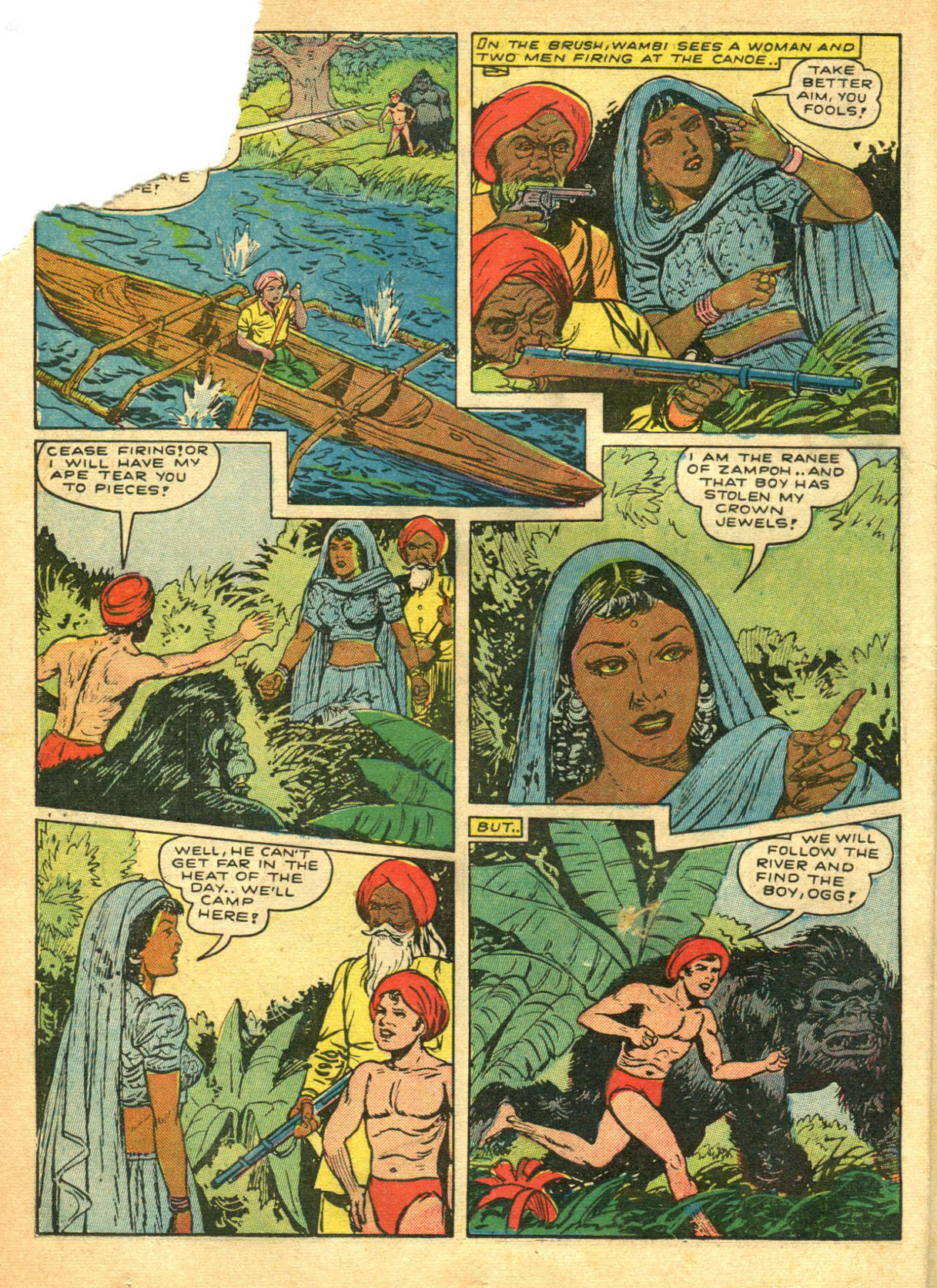 Read online Wambi Jungle Boy comic -  Issue #2 - 49