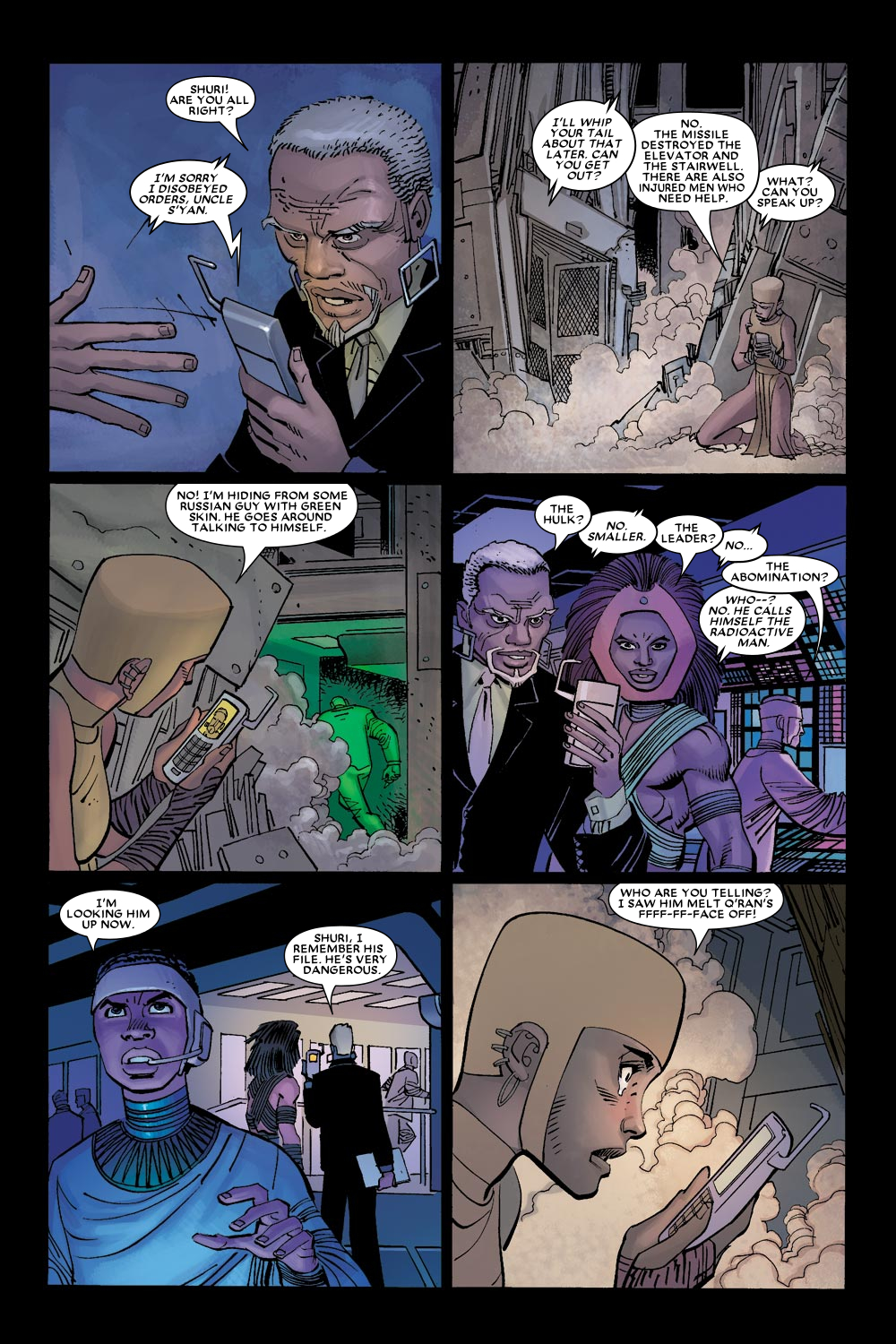 Black Panther (2005) issue 5 - Page 7