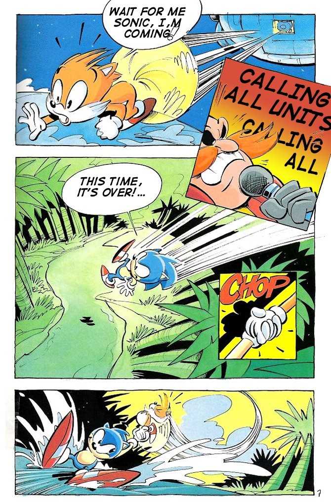 Read online Sonic Adventures: Dans Les Griffes De Robotnik comic -  Issue # Full - 10