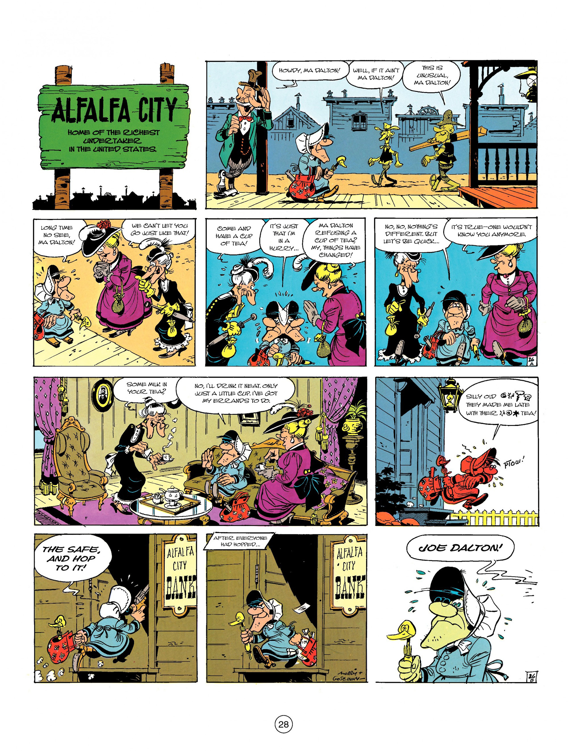 Read online A Lucky Luke Adventure comic -  Issue #6 - 28