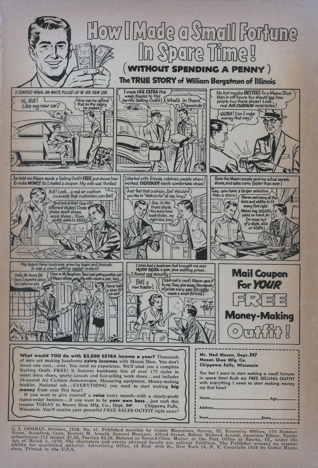 Read online G.I. Combat (1952) comic -  Issue #41 - 2