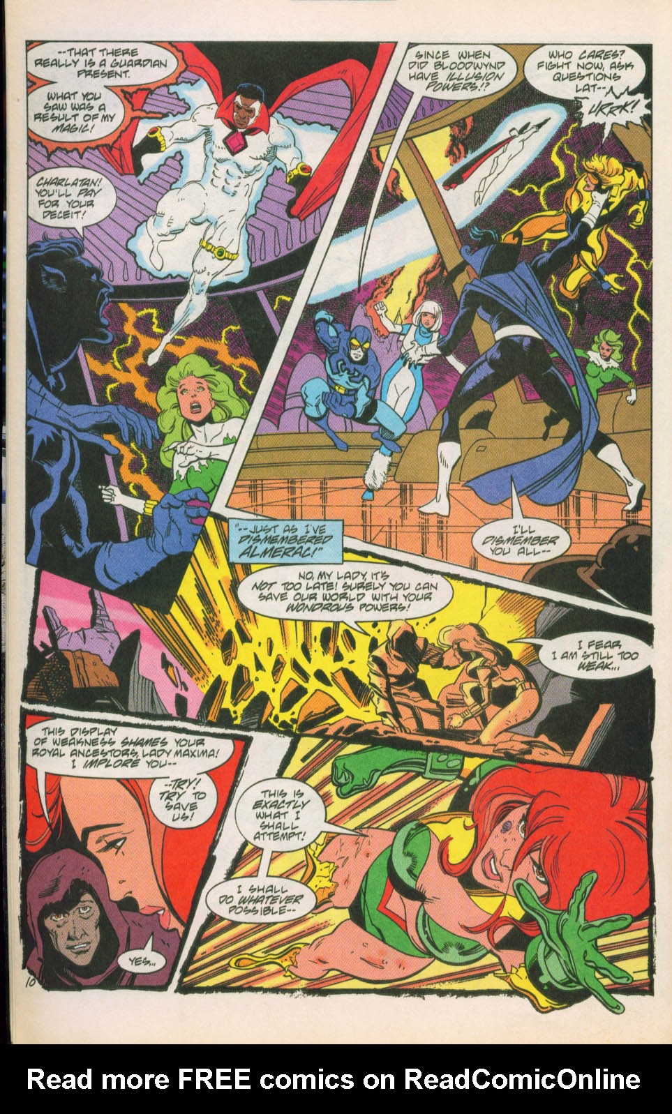 Read online Justice League America comic -  Issue #65 - 11