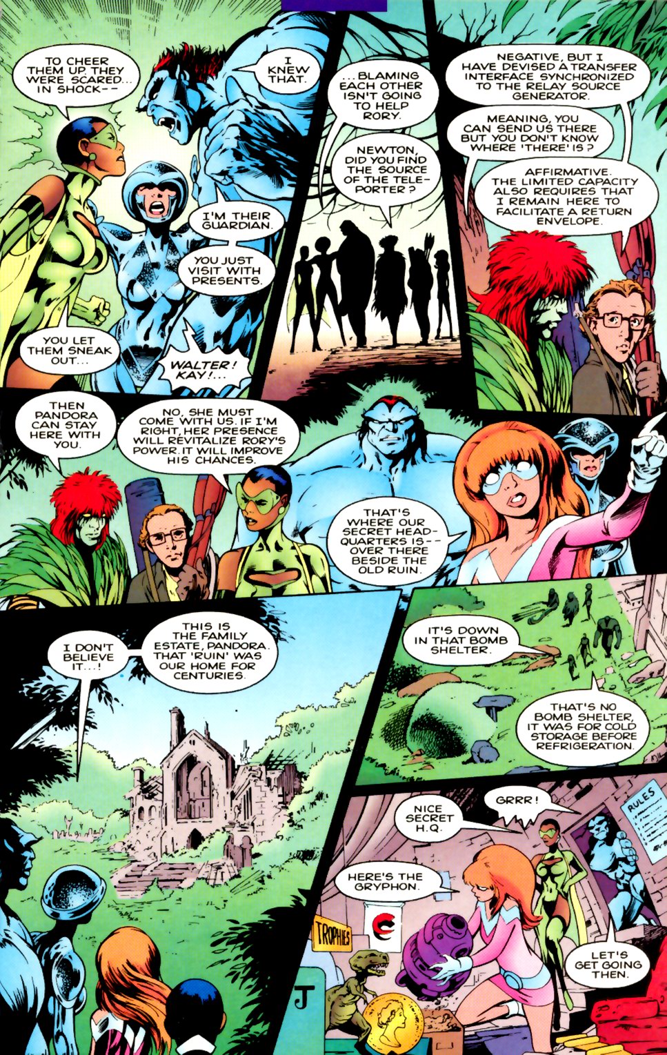 Read online ClanDestine (1994) comic -  Issue #4 - 12