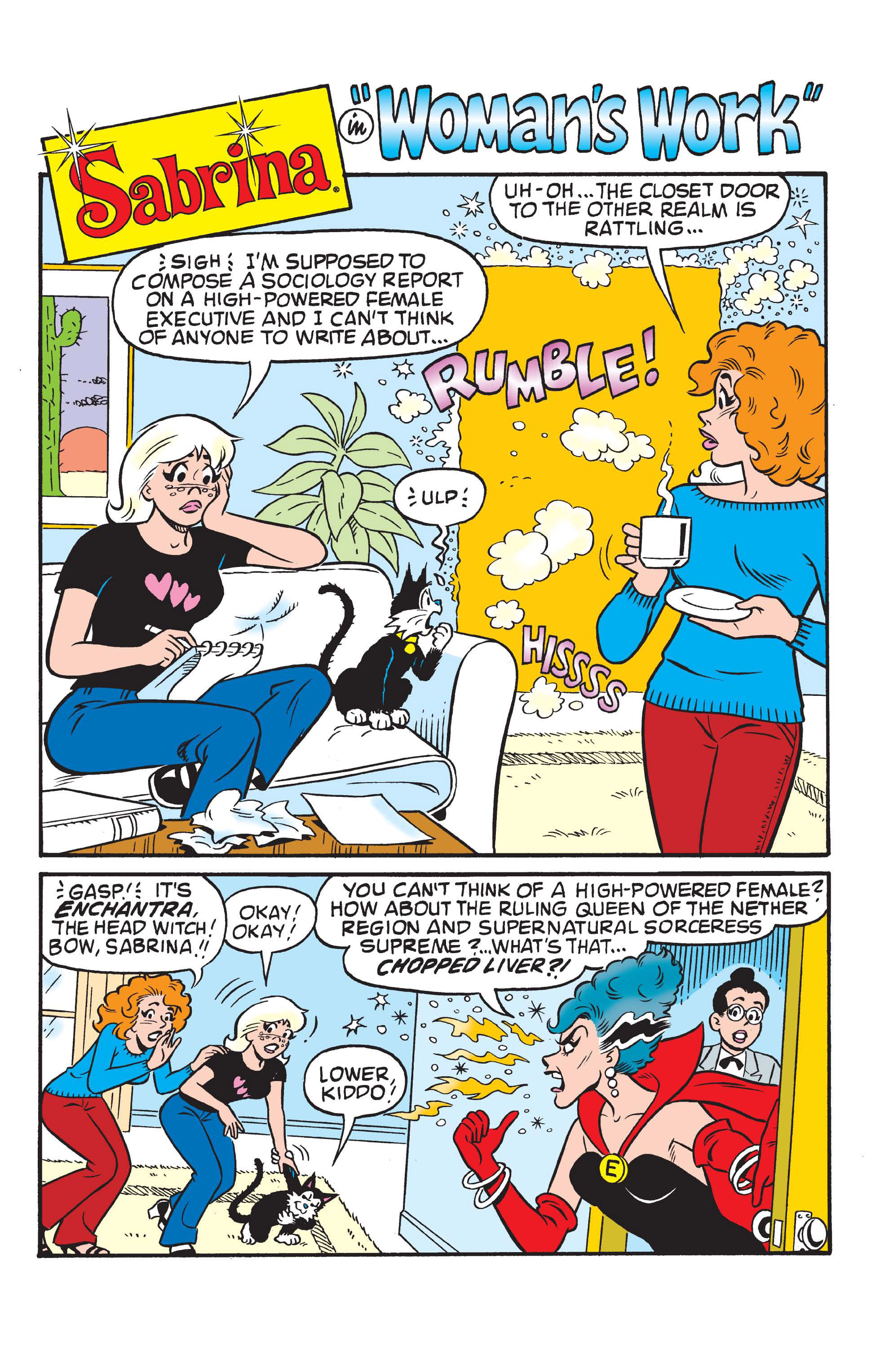 Read online Sabrina the Teenage Witch (1997) comic -  Issue #27 - 19