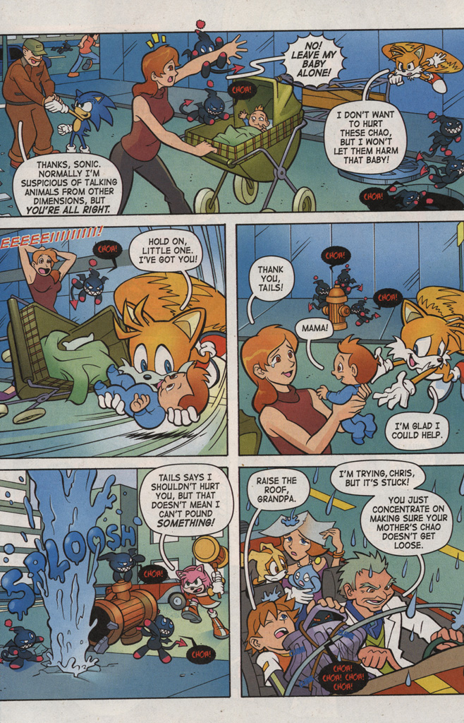 Read online Sonic X comic -  Issue #6 - 11