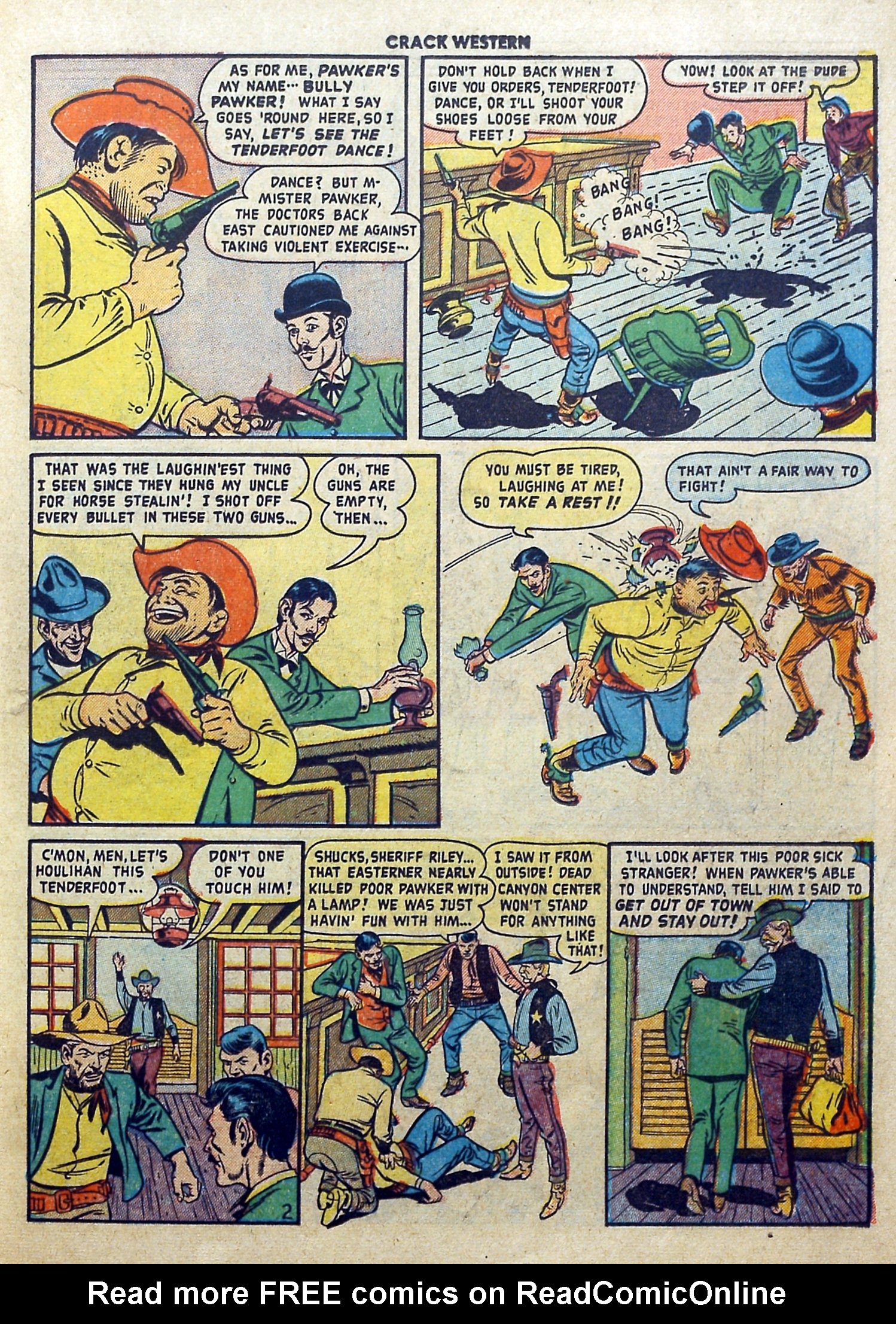 Read online Crack Western comic -  Issue #64 - 19