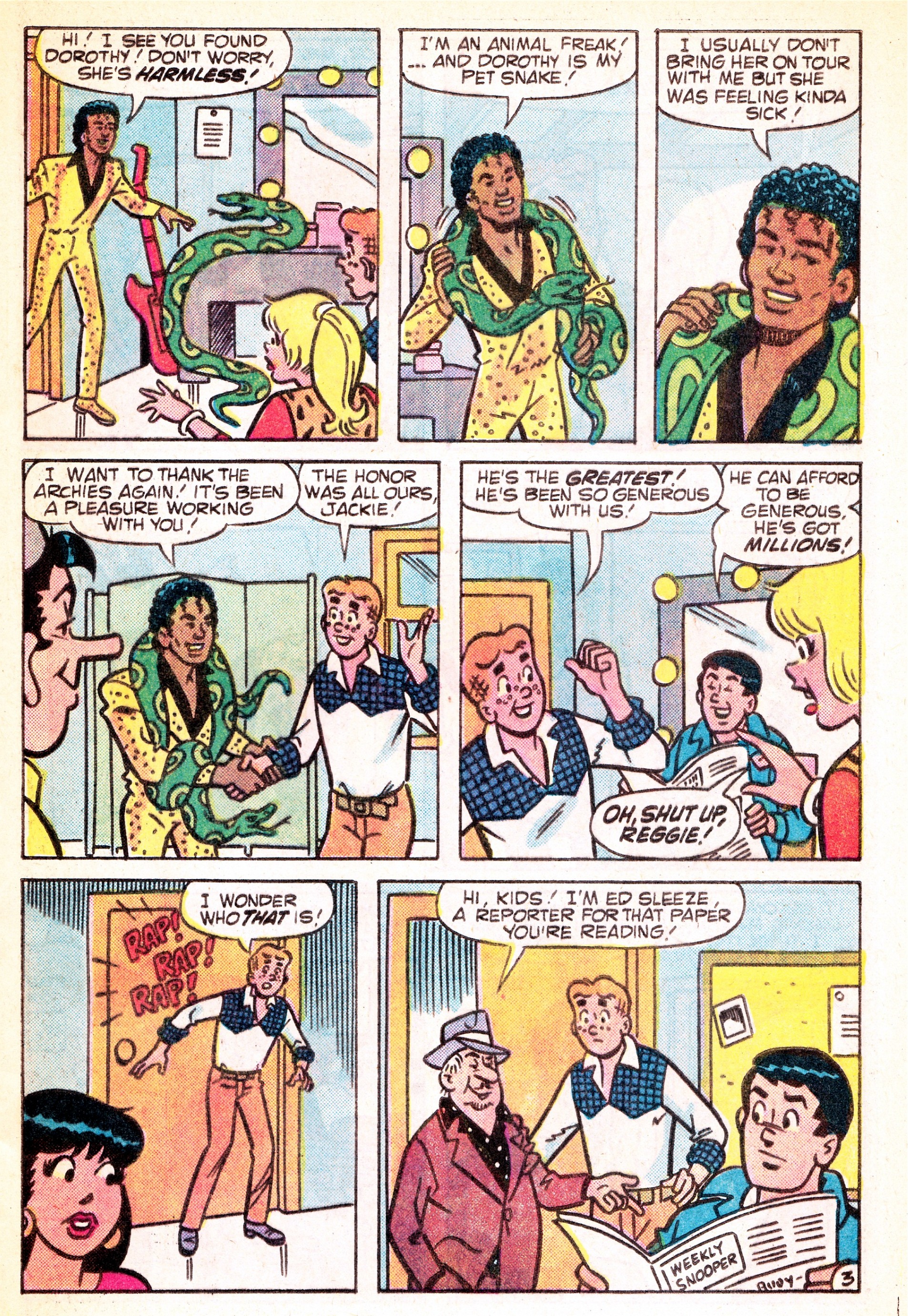 Read online Archie's TV Laugh-Out comic -  Issue #100 - 5
