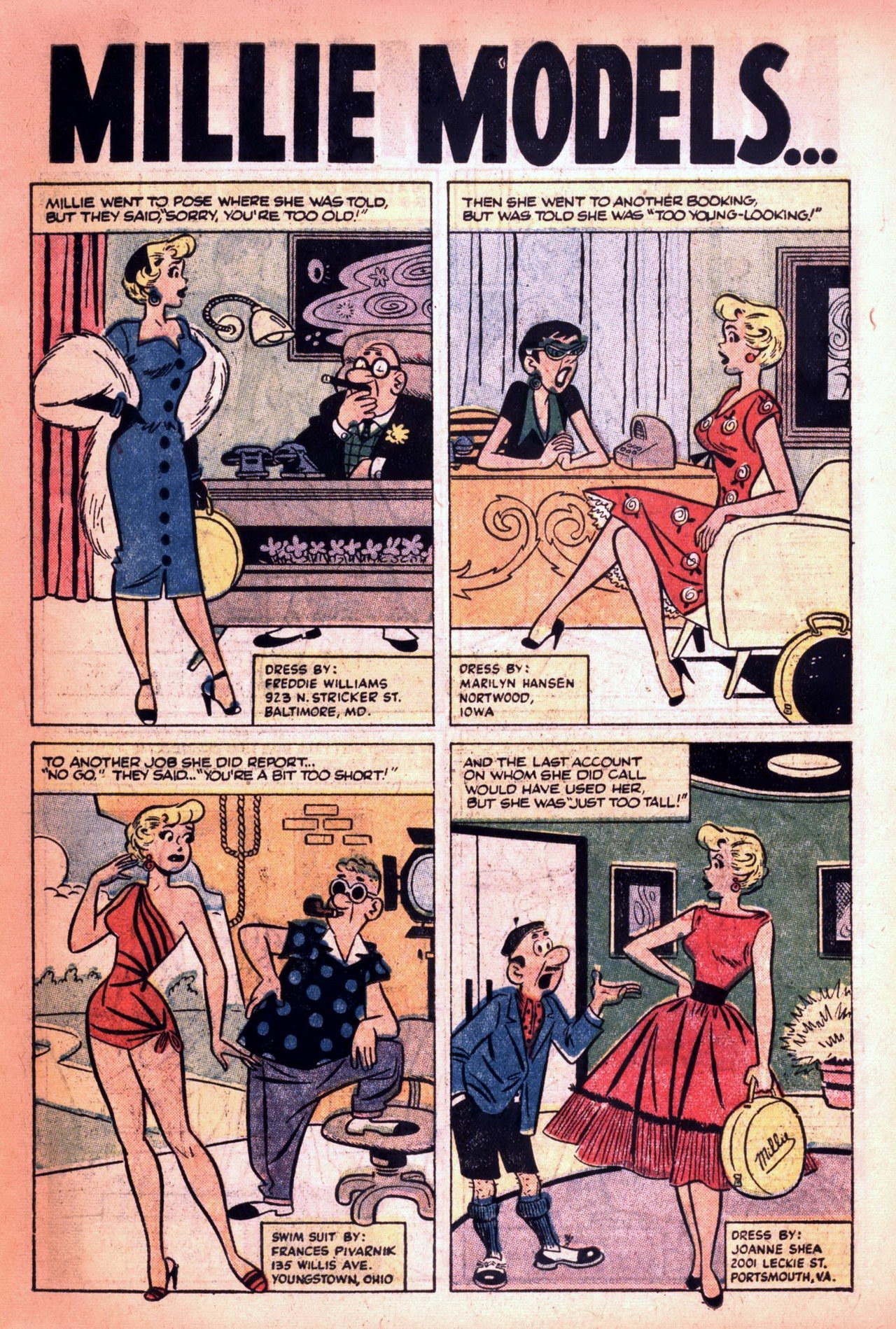 Read online Millie the Model comic -  Issue #66 - 11