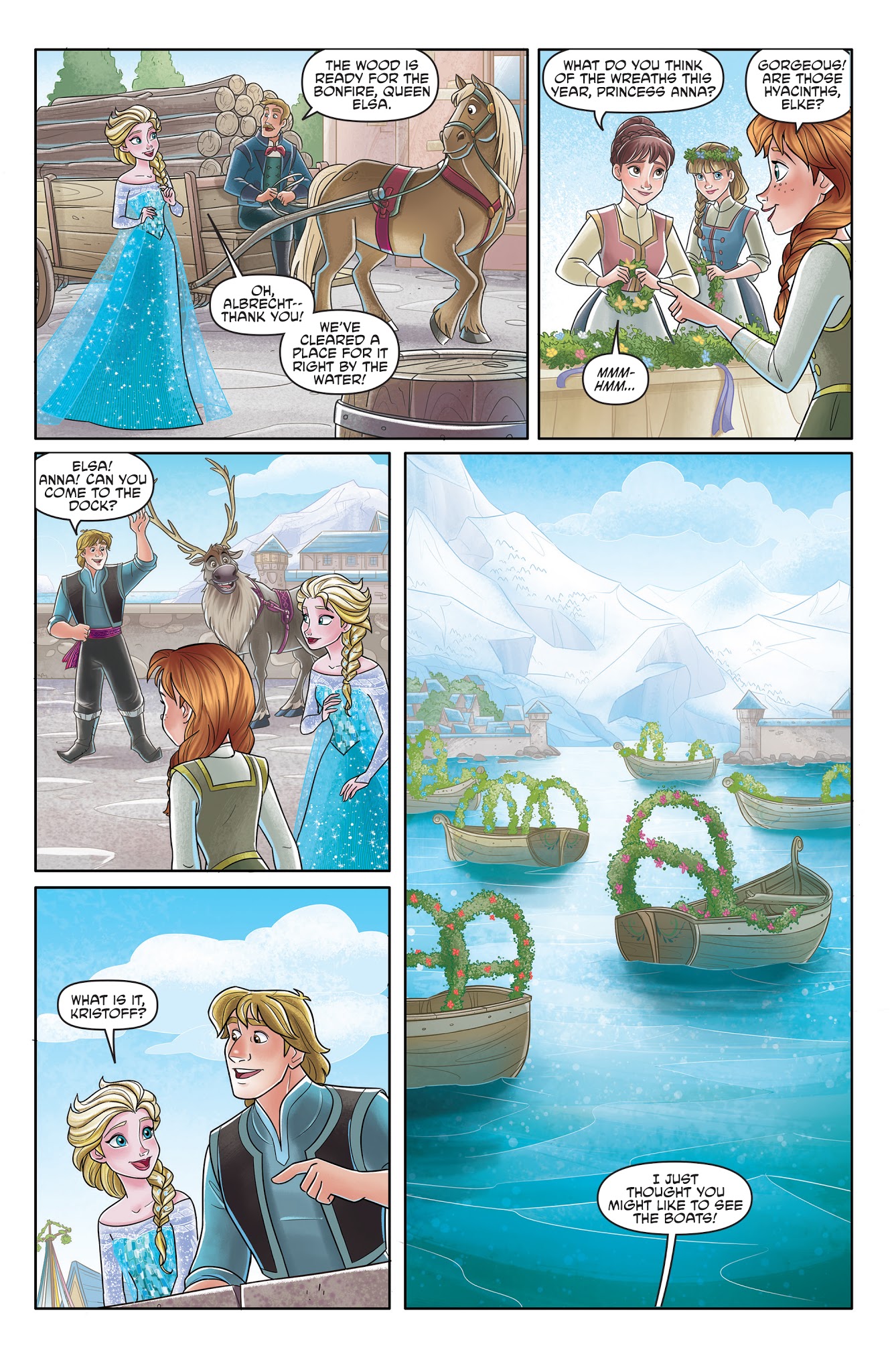Read online Disney Frozen comic -  Issue #6 - 6