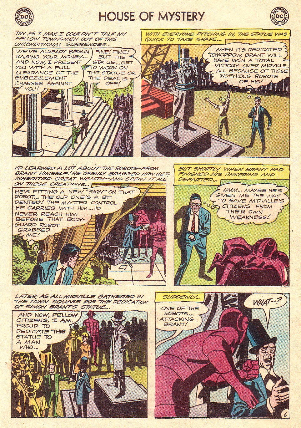 Read online House of Mystery (1951) comic -  Issue #139 - 8