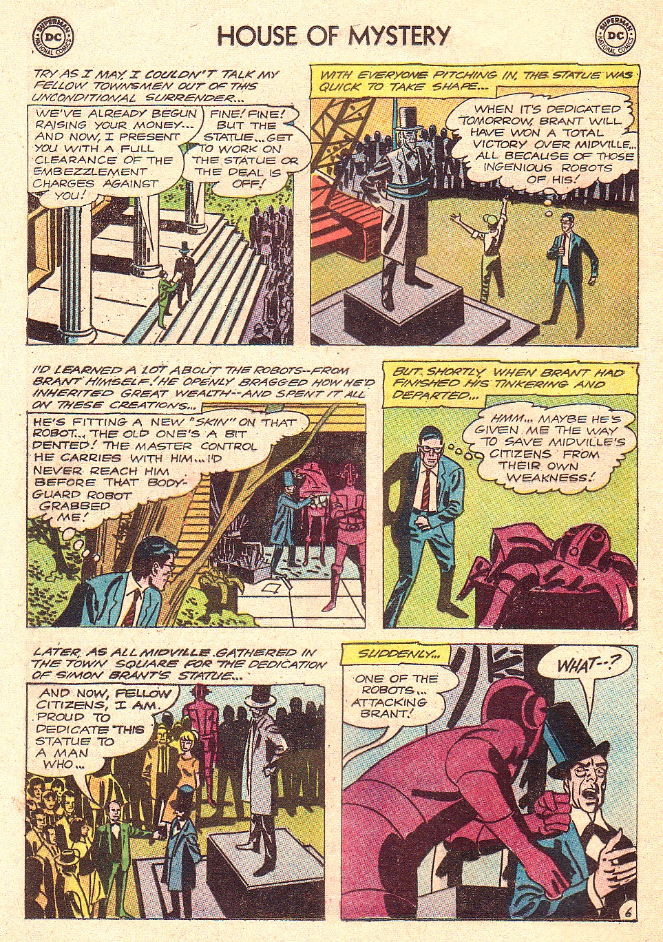 Read online House of Mystery (1951) comic -  Issue #139 - 8