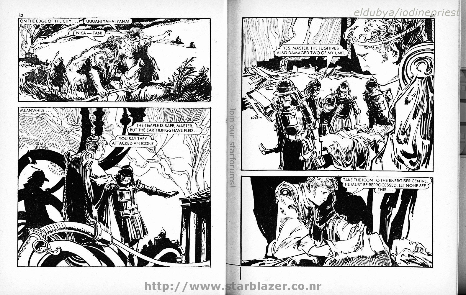 Read online Starblazer comic -  Issue #129 - 23