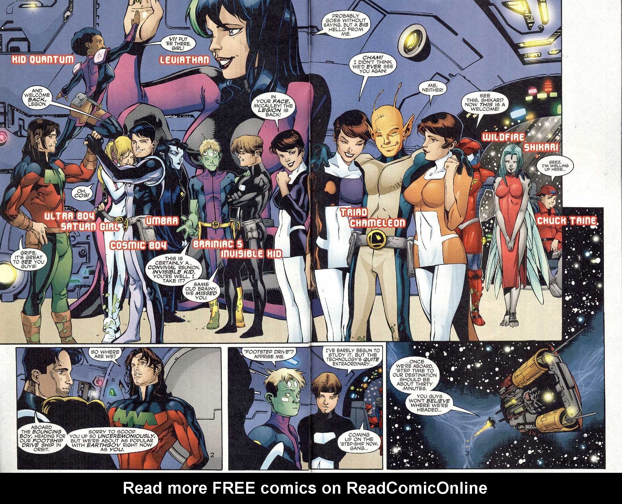 Read online The Legion comic -  Issue #3 - 3