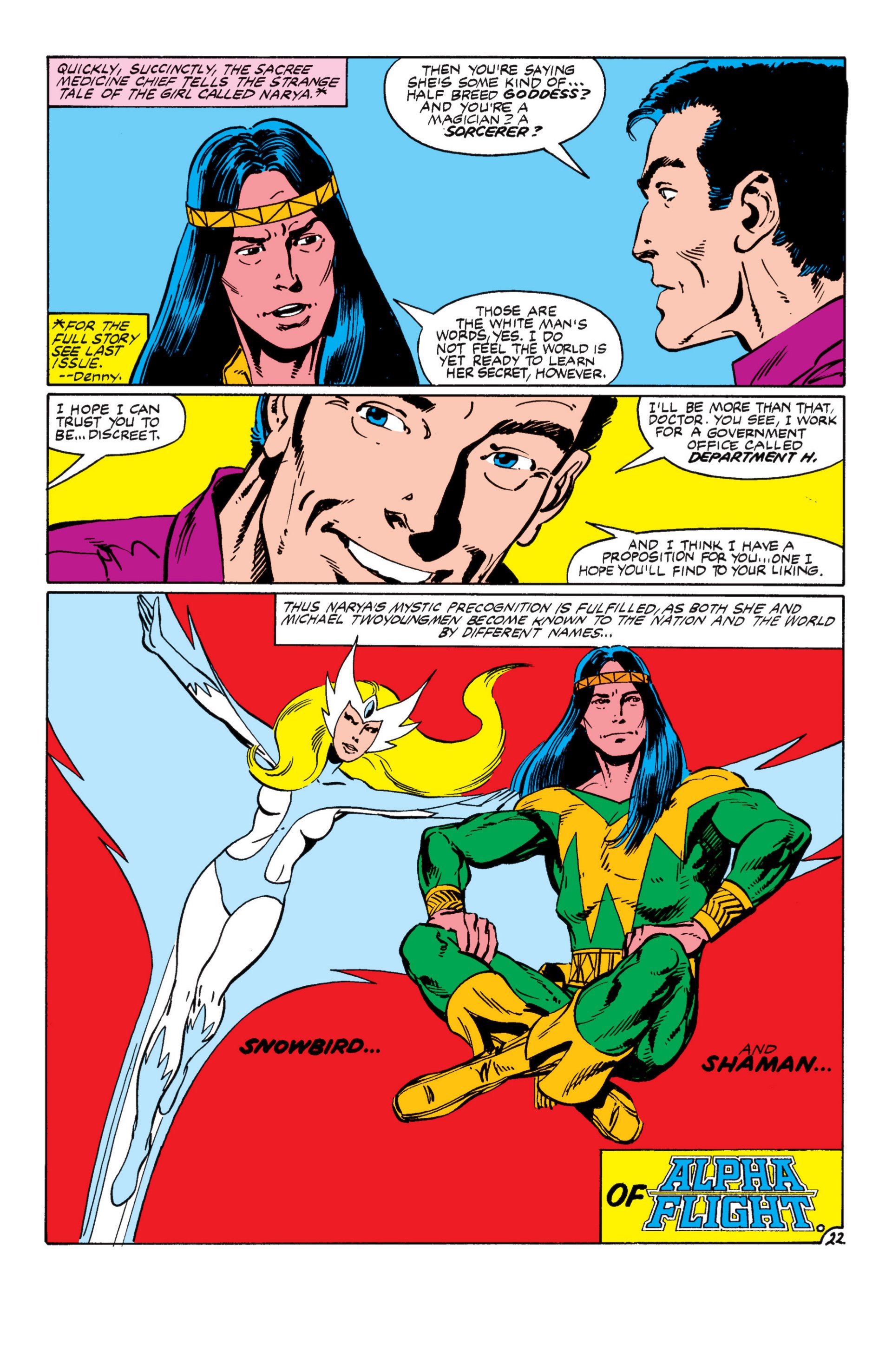 Read online Alpha Flight (1983) comic -  Issue #8 - 23