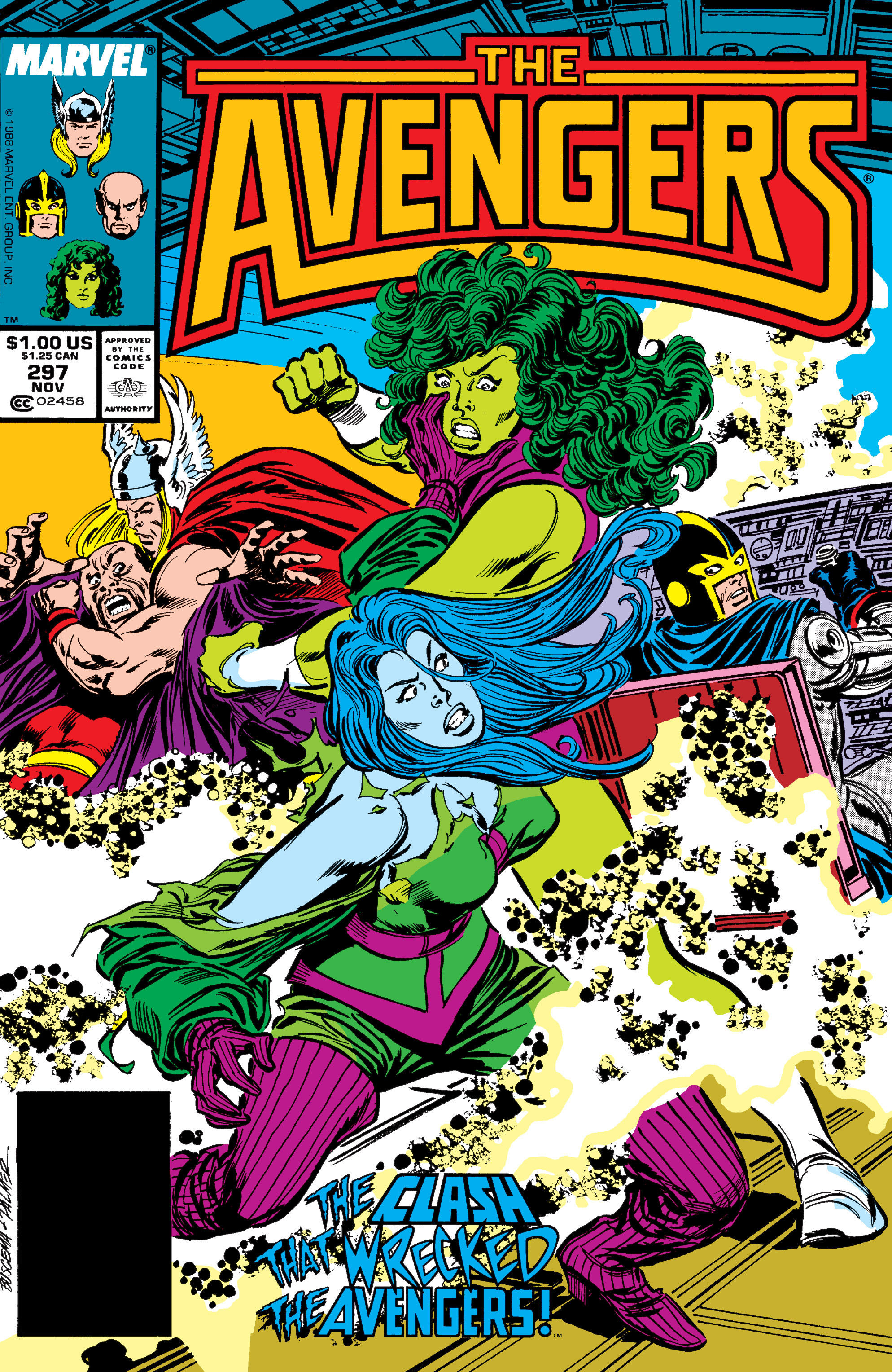 Read online The Avengers (1963) comic -  Issue #297 - 1
