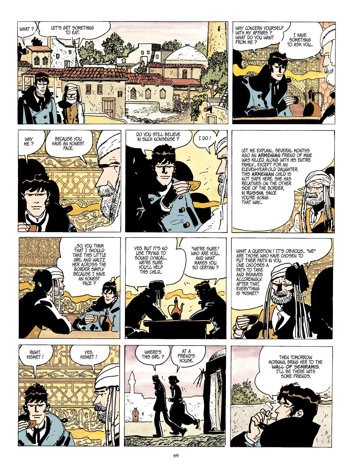 Read online Corto Maltese comic -  Issue # TPB 11 - 72
