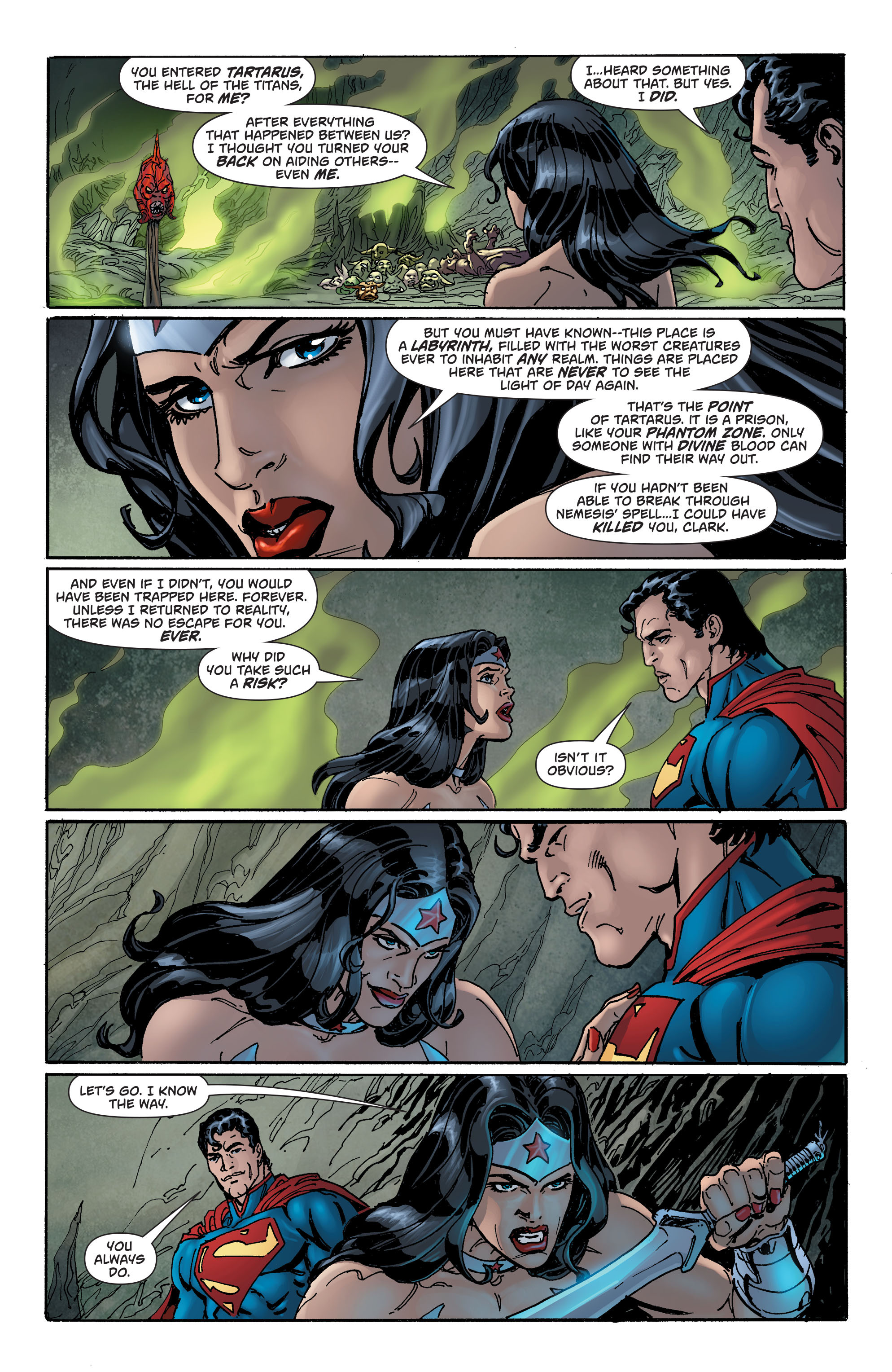 Read online Superman/Wonder Woman comic -  Issue # _TPB 2 - War and Peace - 173