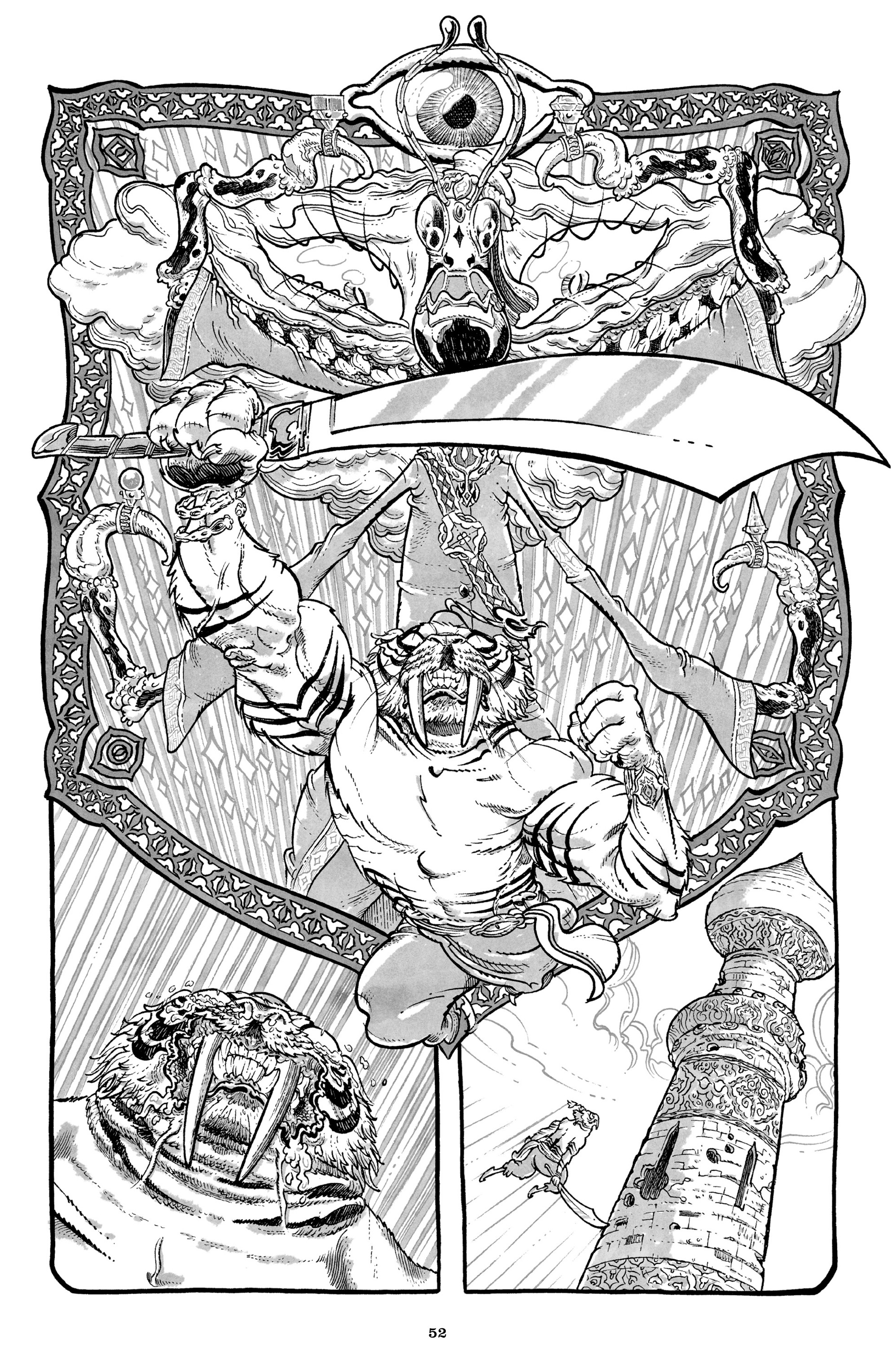 Read online Sabertooth Swordsman comic -  Issue # TPB - 53