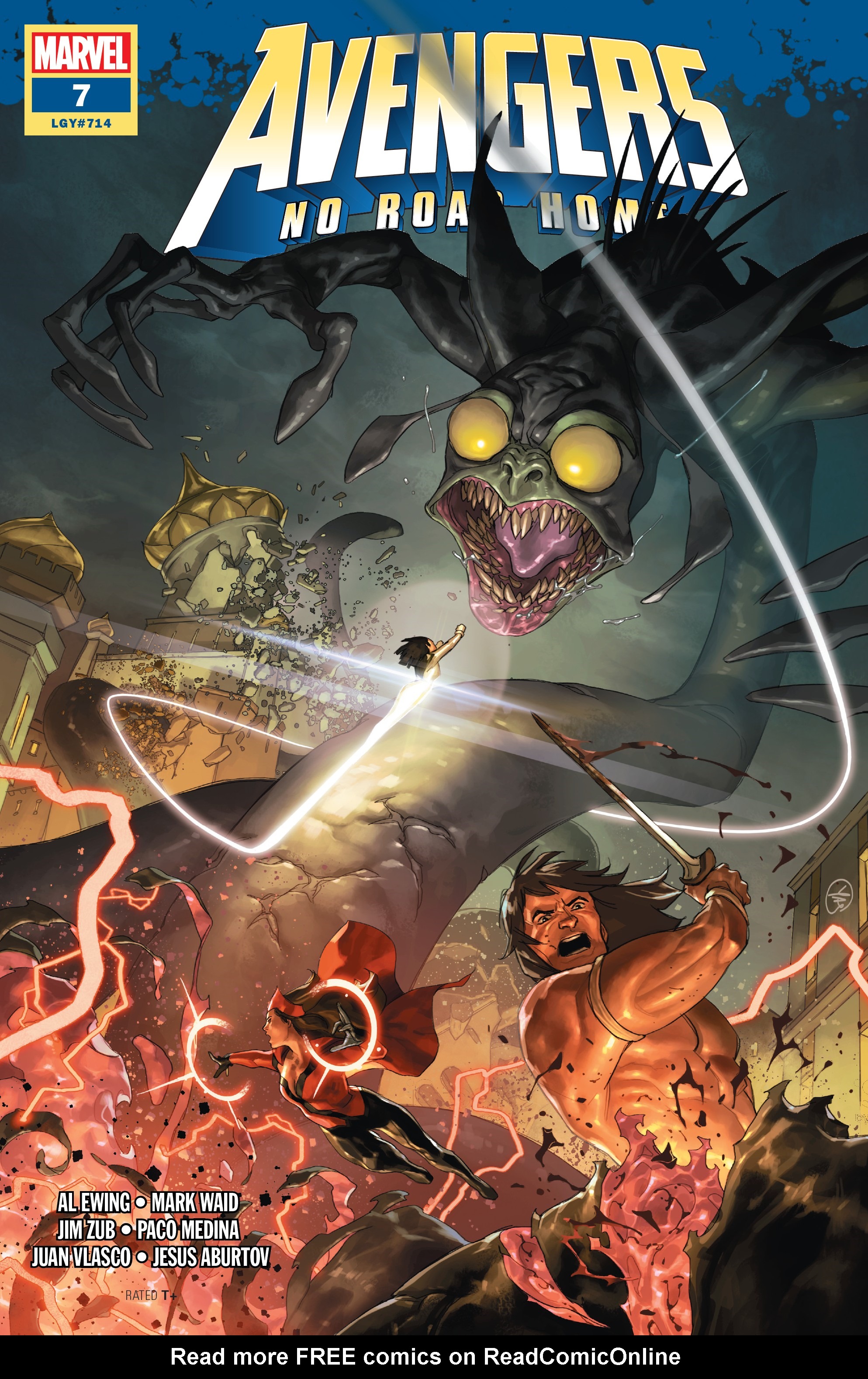 Read online Avengers No Road Home comic -  Issue #7 - 1