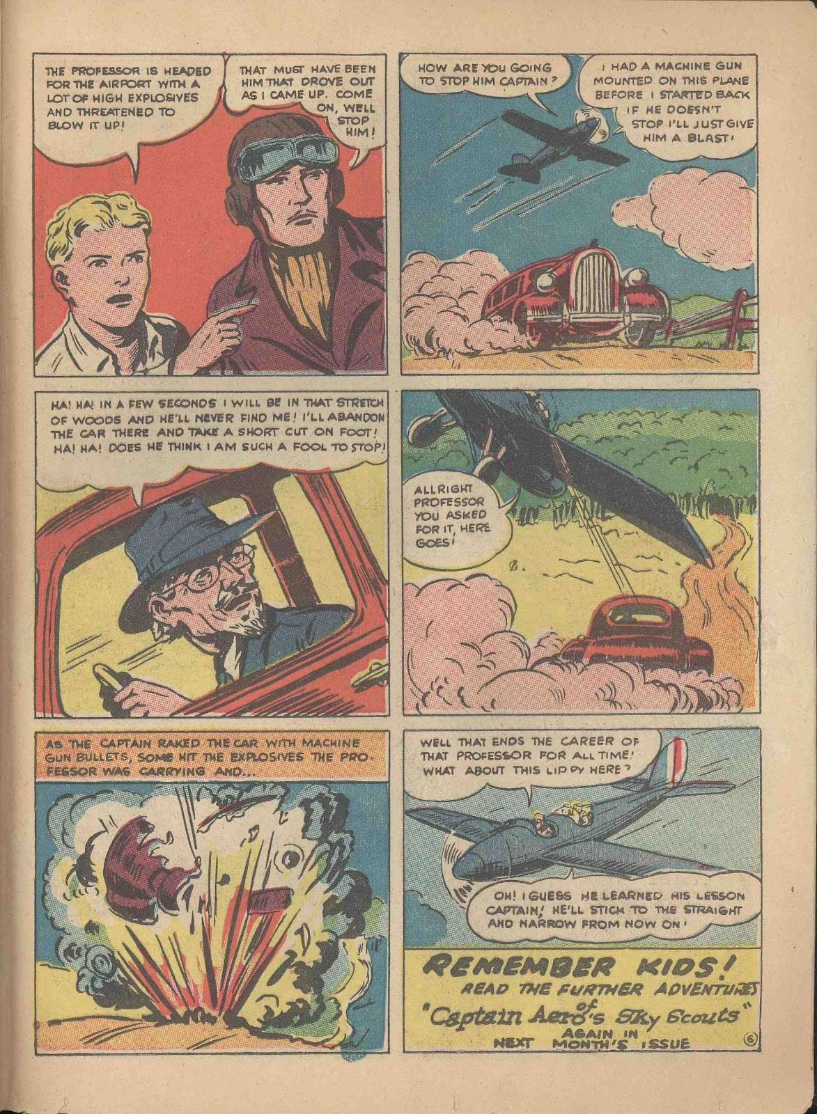 Captain Aero Comics issue 11 - Page 45