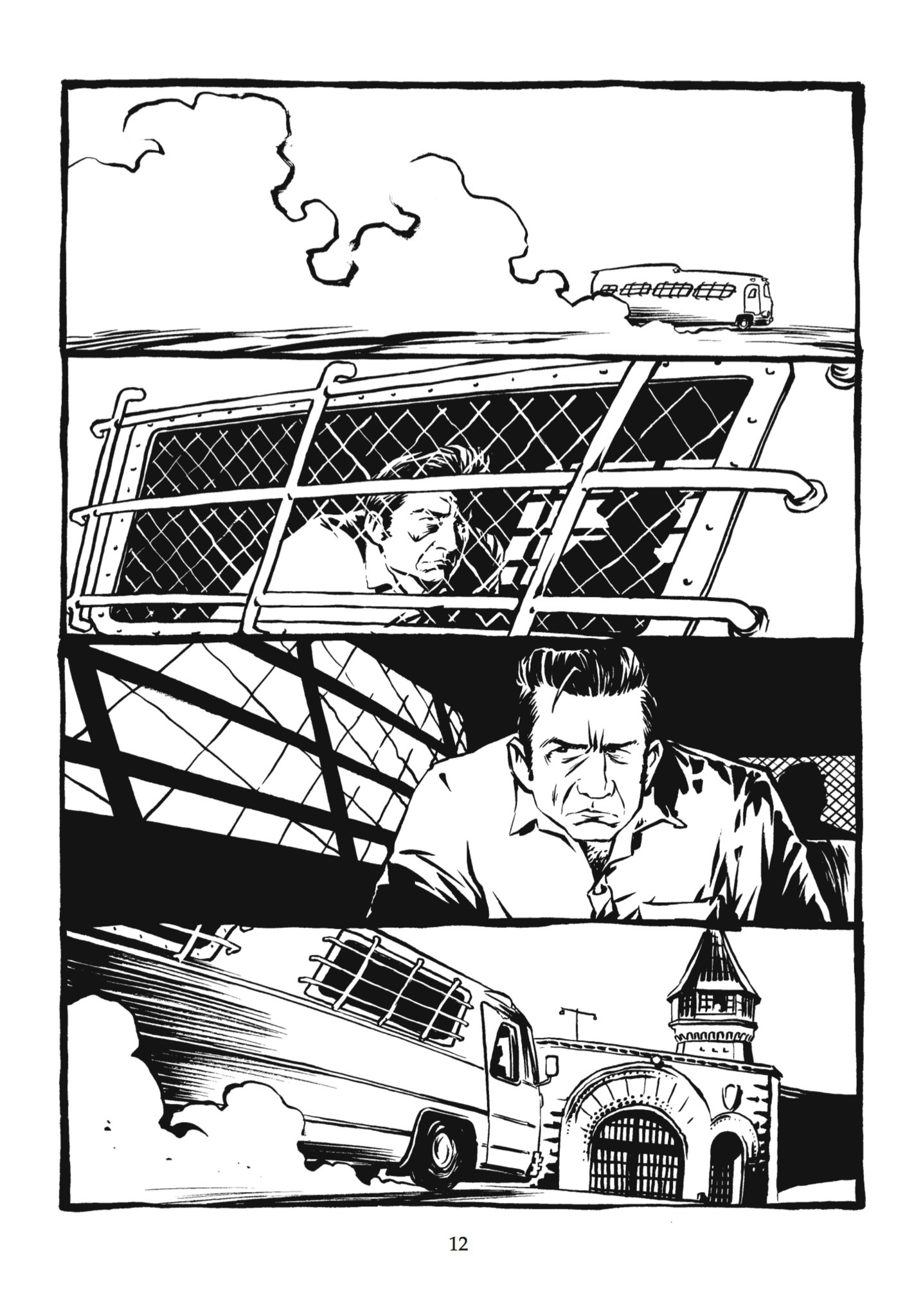 Read online Johnny Cash: I See a Darkness comic -  Issue # TPB - 10