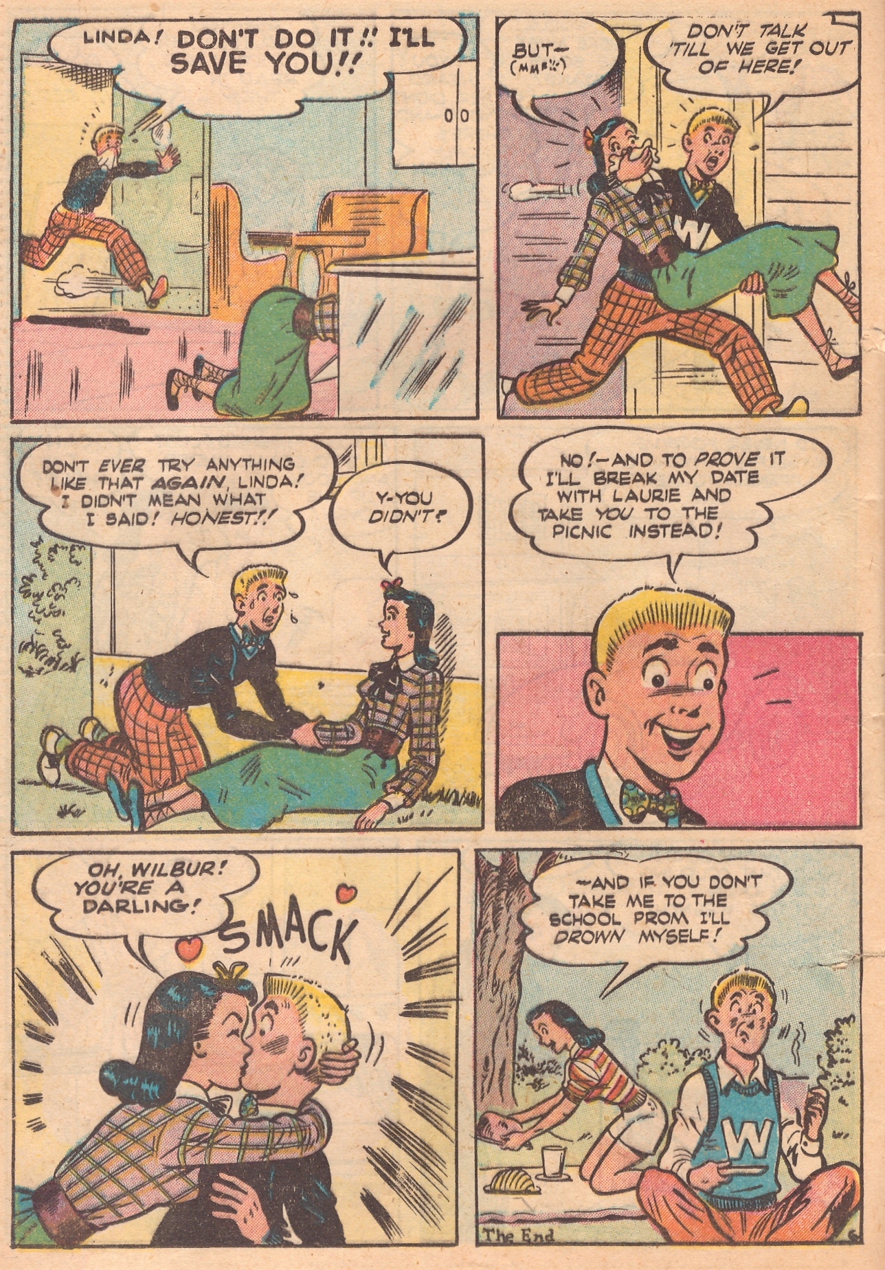 Read online Pep Comics comic -  Issue #67 - 34