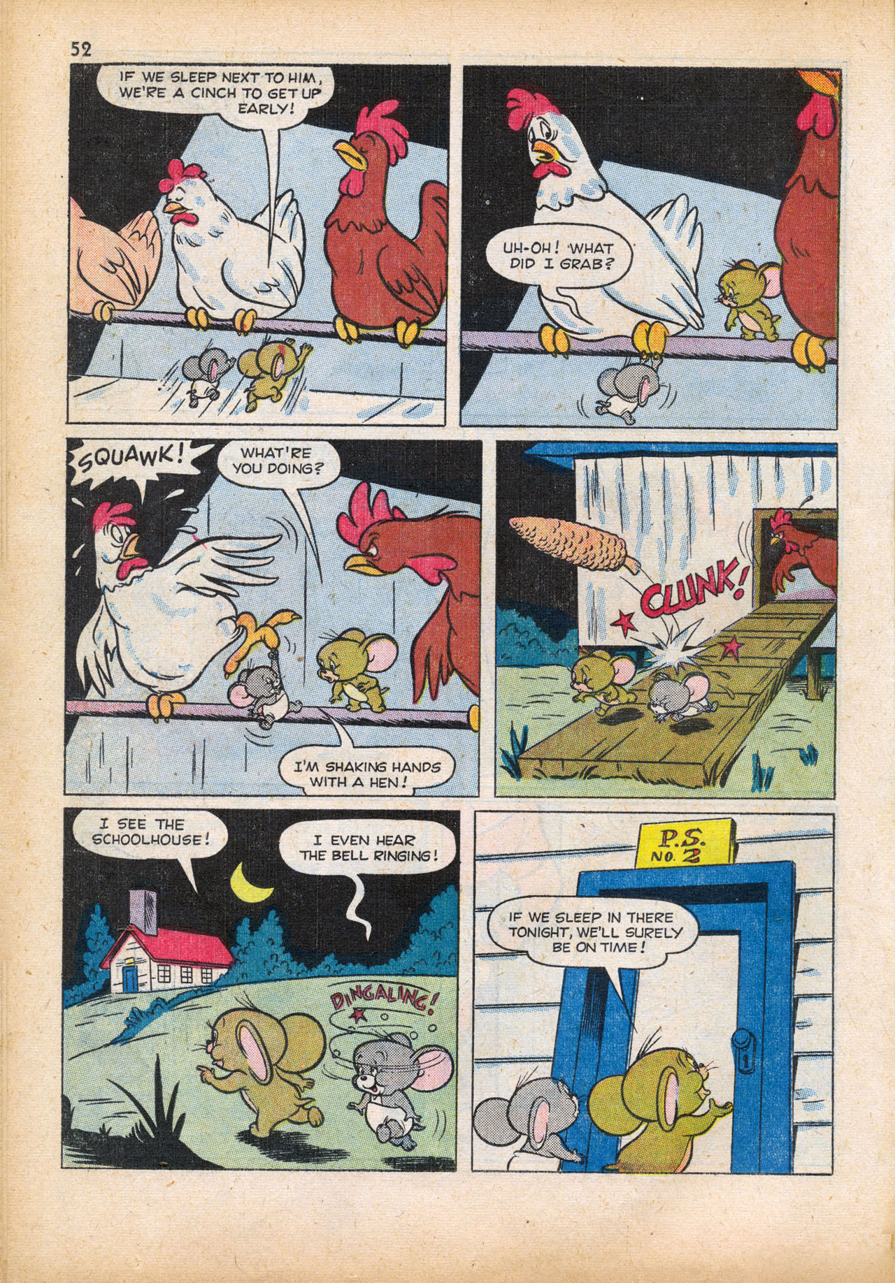 Read online Tom & Jerry's Back to School comic -  Issue # TPB - 54
