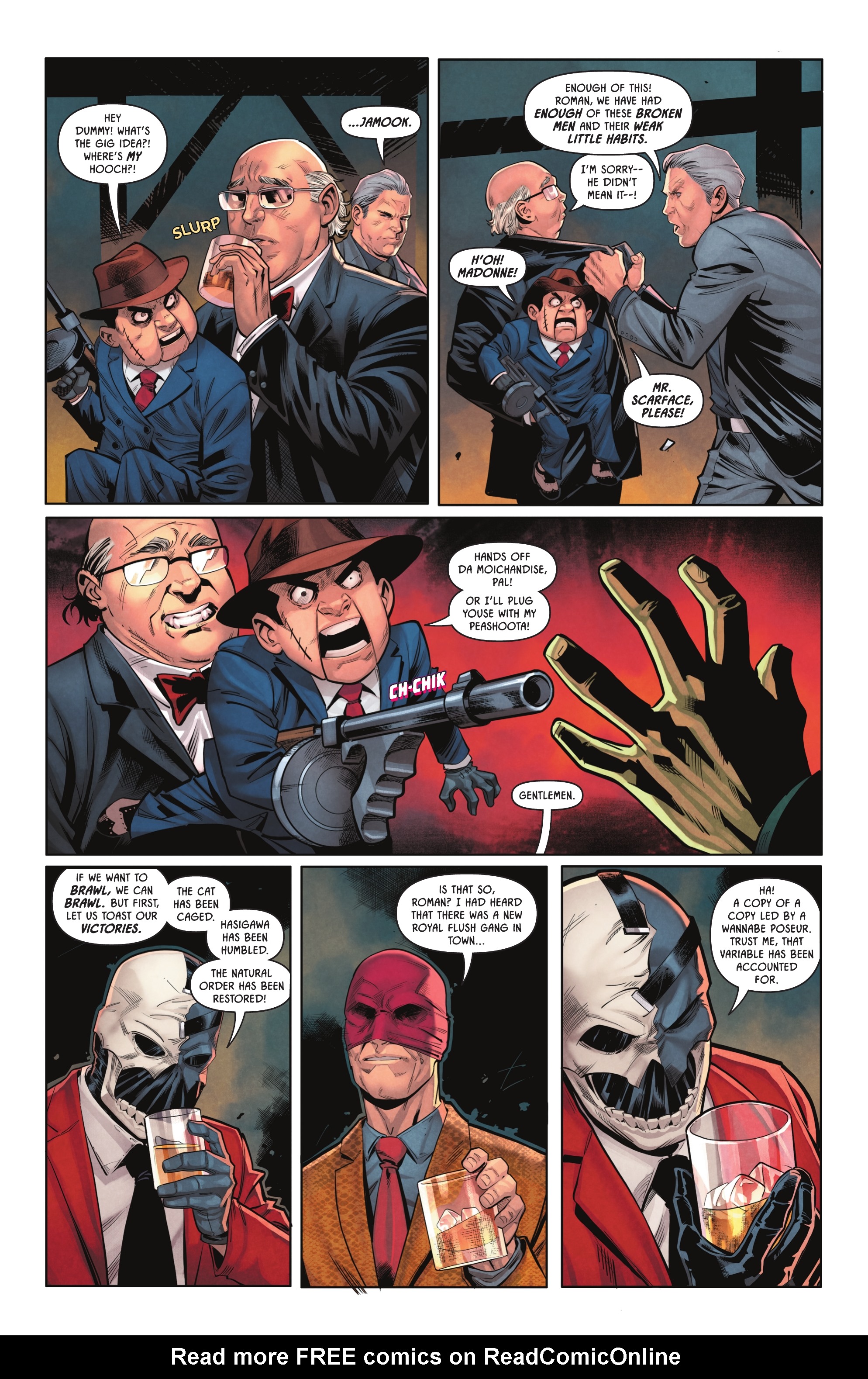 Read online Punchline: The Gotham Game comic -  Issue #4 - 10