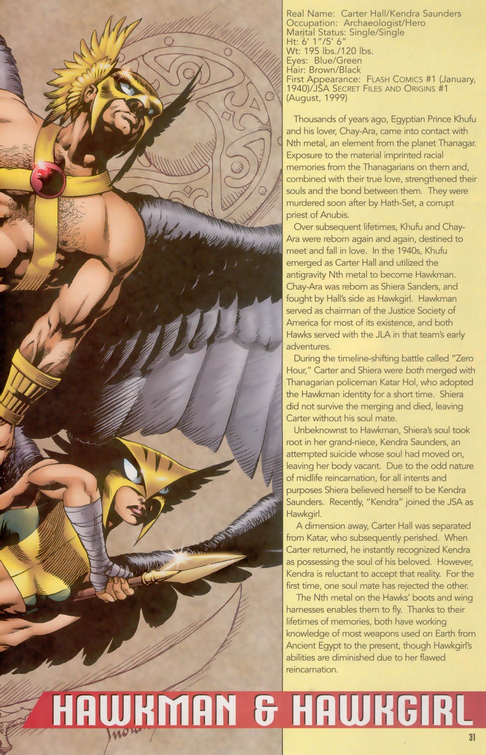 Read online JSA Secret Files comic -  Issue #2 - 31