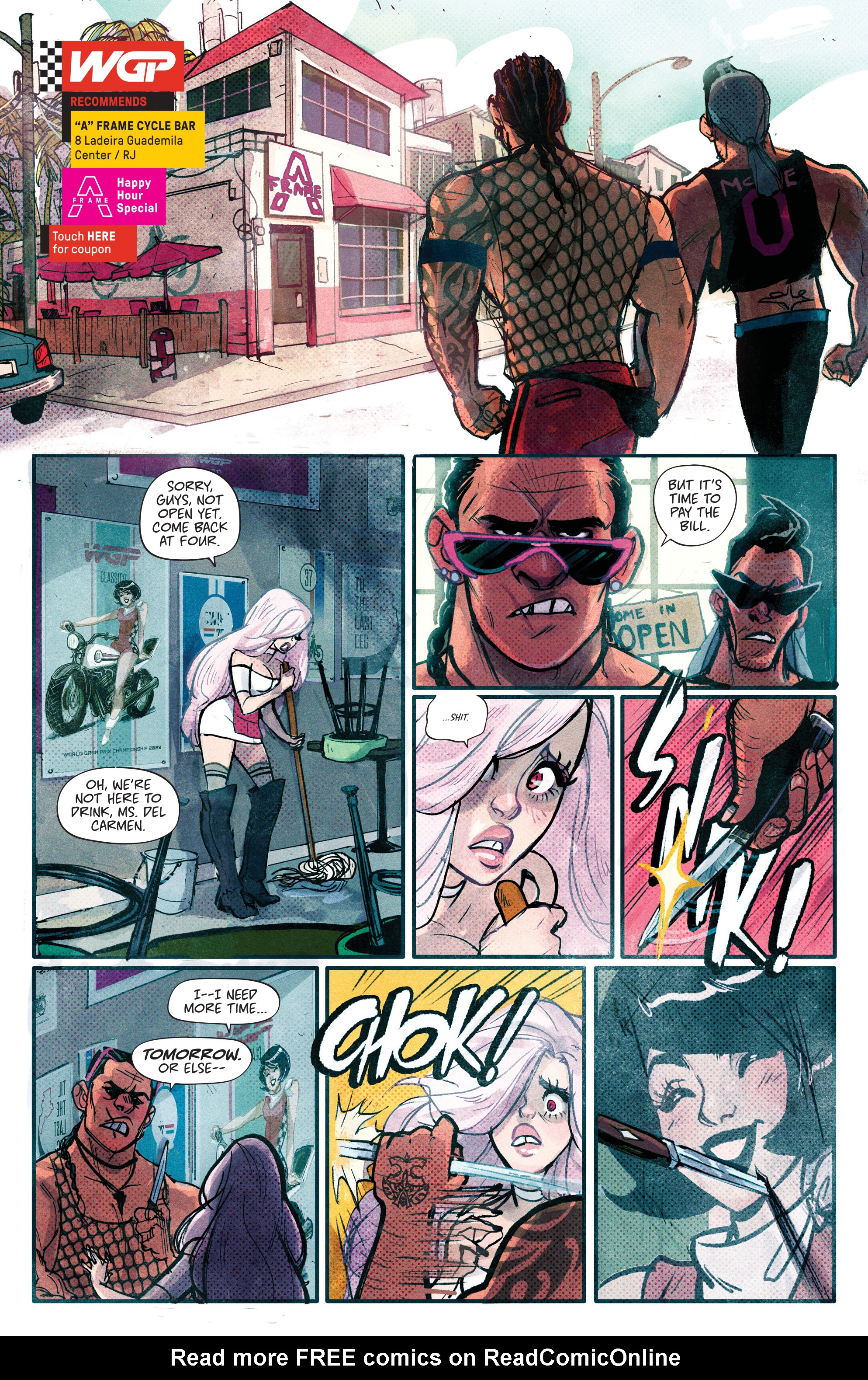 Read online Motor Crush comic -  Issue #2 - 3
