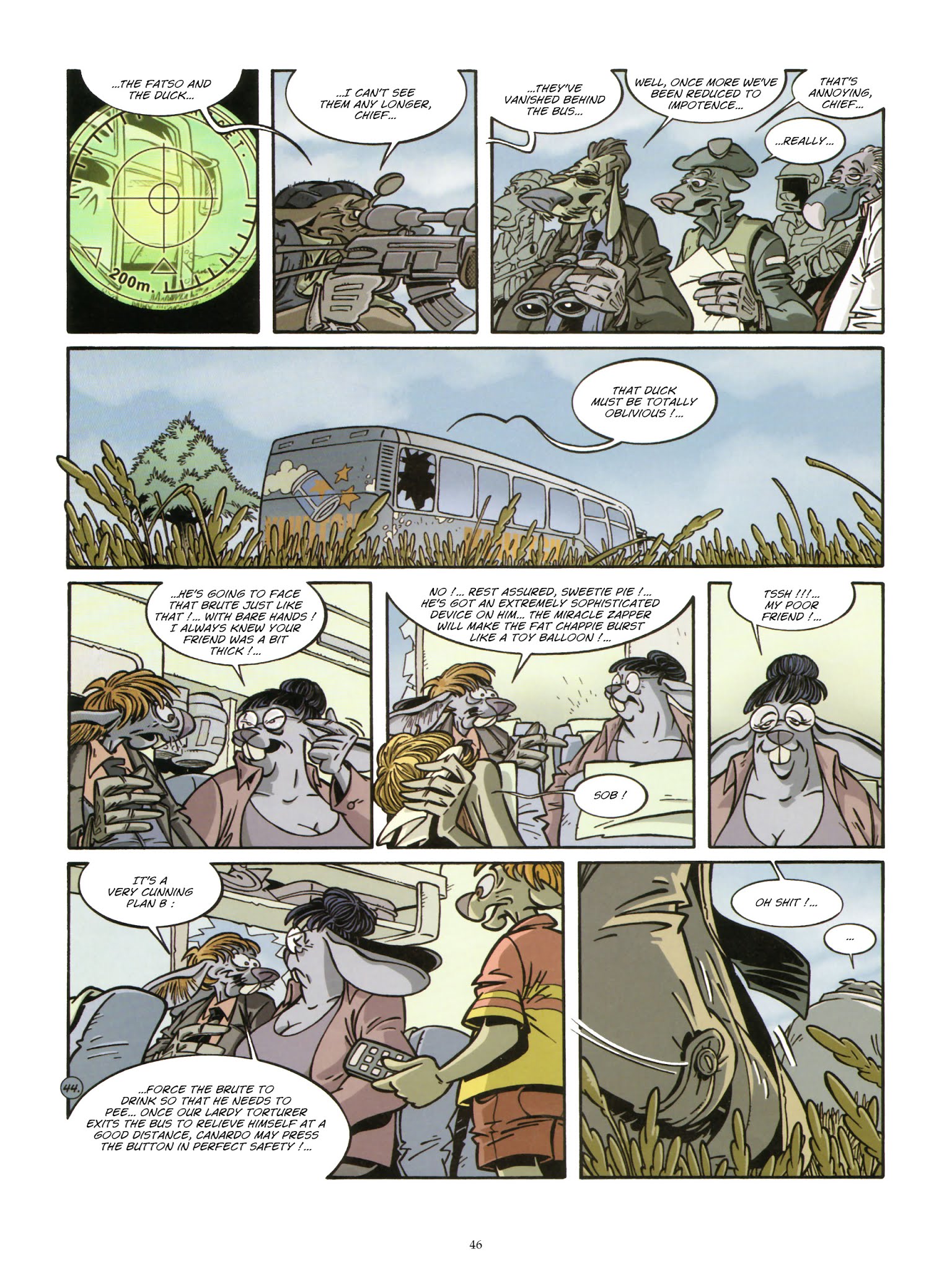 Read online Une enquête de l'inspecteur Canardo comic -  Issue #16 - 48