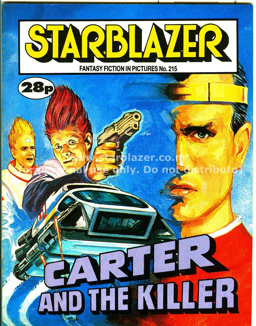 Read online Starblazer comic -  Issue #215 - 2