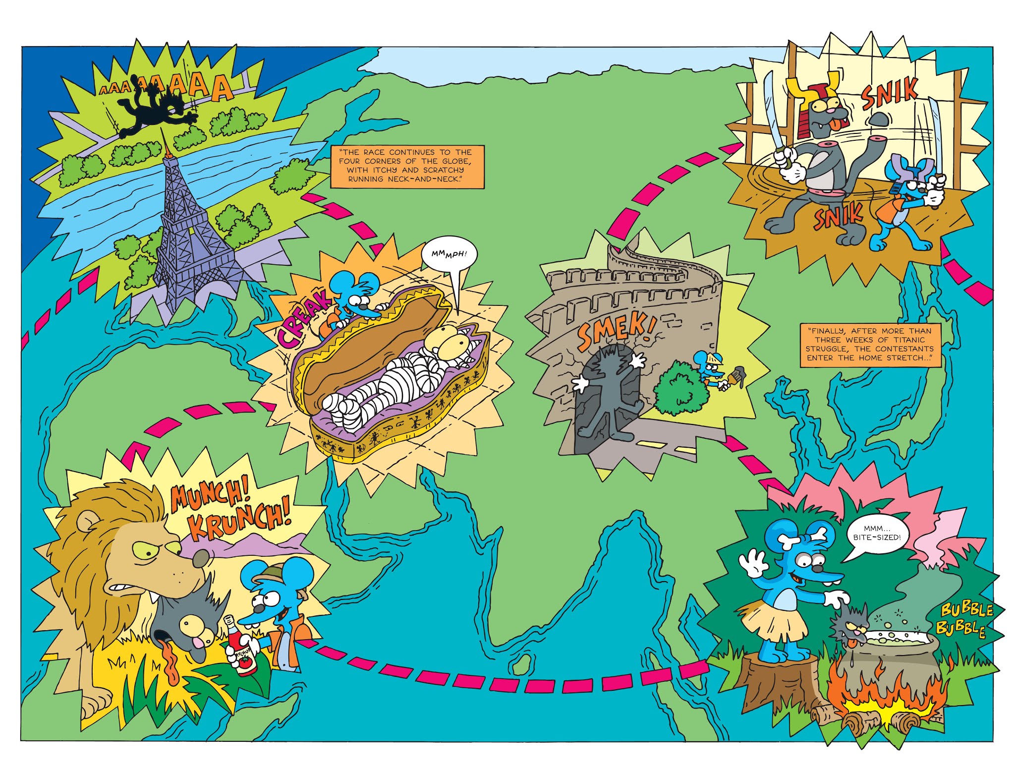 Read online Itchy & Scratchy Comics comic -  Issue #1 - 26