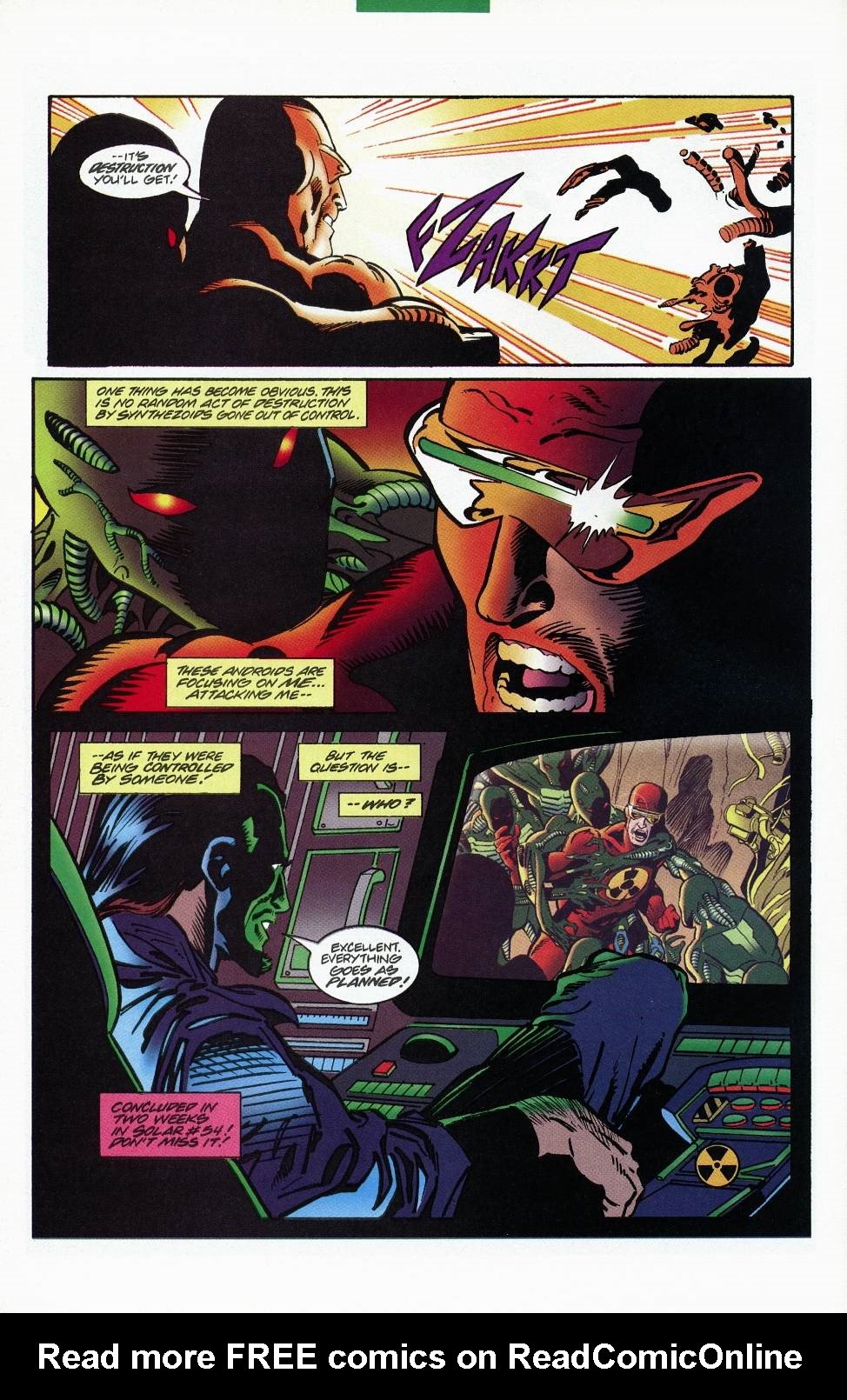 Read online Solar, Man of the Atom comic -  Issue #53 - 22