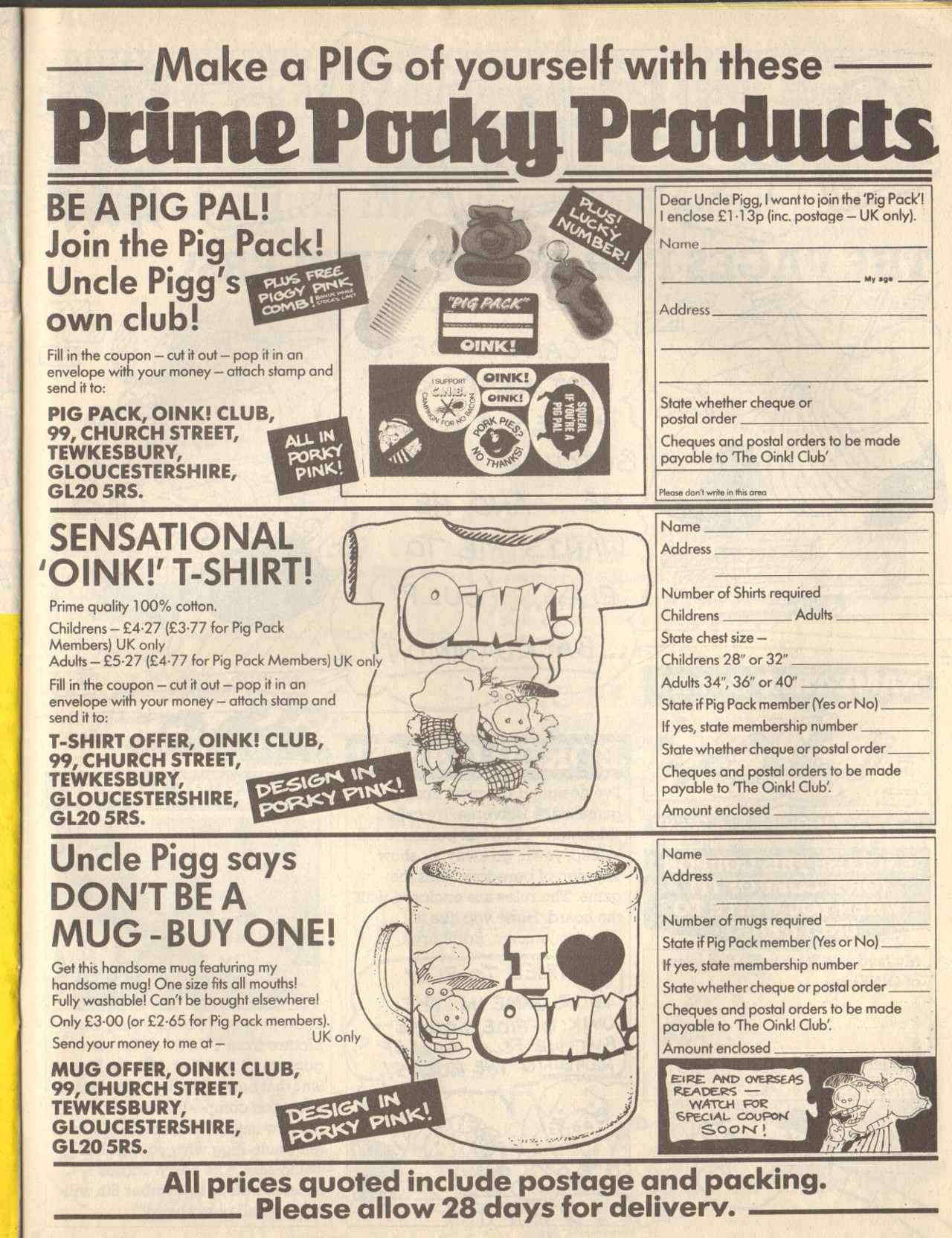 Read online Oink! comic -  Issue #39 - 19